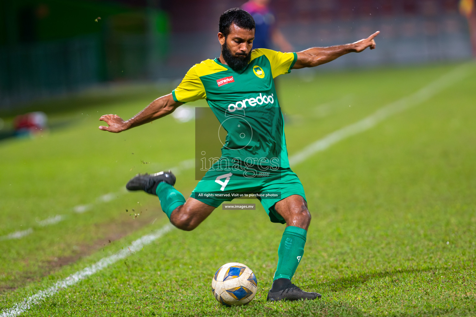 Dhivehi Premier League 2023 - Maziya Sports & Recreation vs Super United Sports, held in National Football Stadium, Male', Maldives  Photos: Mohamed Mahfooz Moosa/ Images.mv