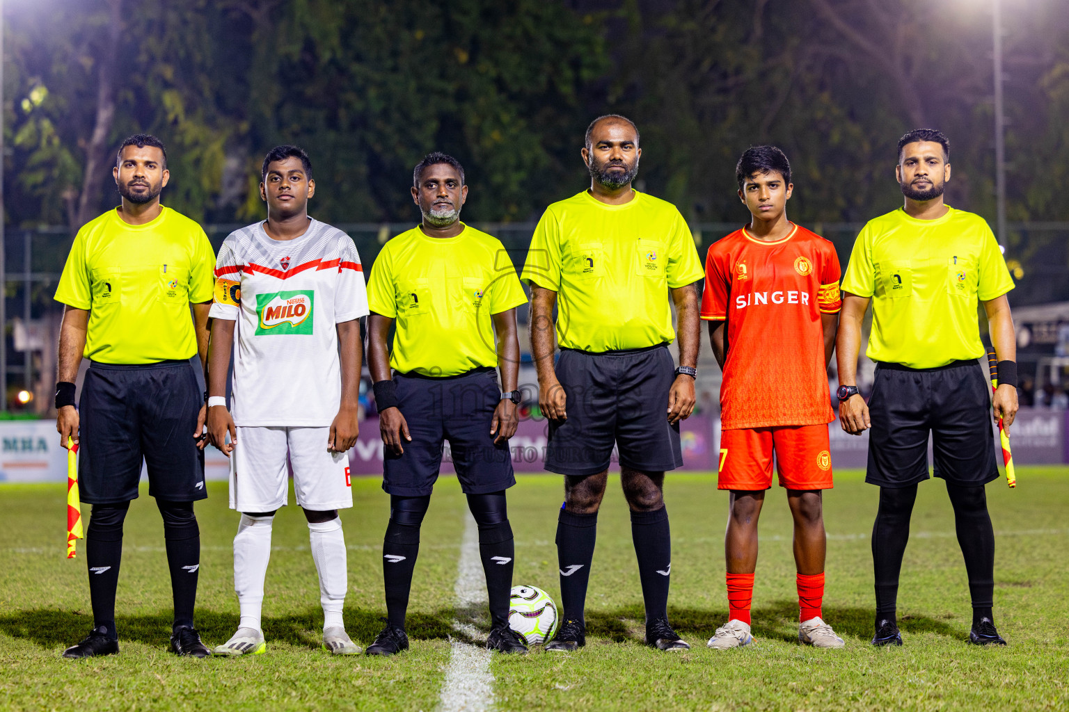 Under 14 Victory vs TC on day 3 of Dhivehi Youth League 2024 held at Henveiru Stadium on Saturday, 23rd November 2024. Photos: Nausham Waheed/ Images.mv