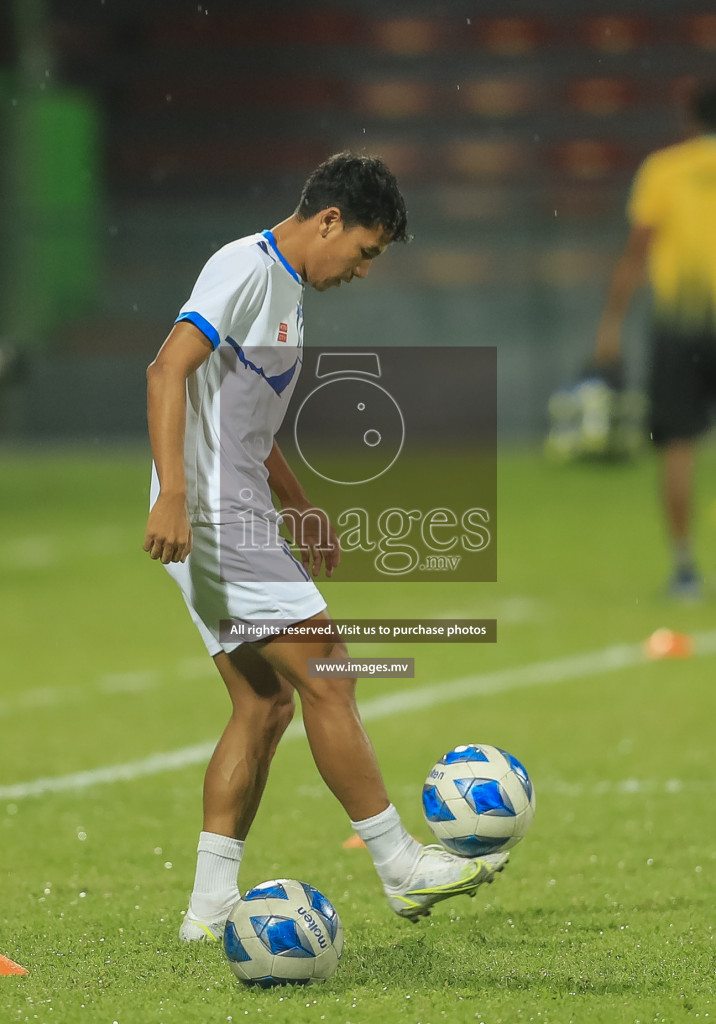 Nepal vs Sri Lanka in SAFF Championship 2021 held on 4th October 2021 in Galolhu National Stadium, Male', Maldives