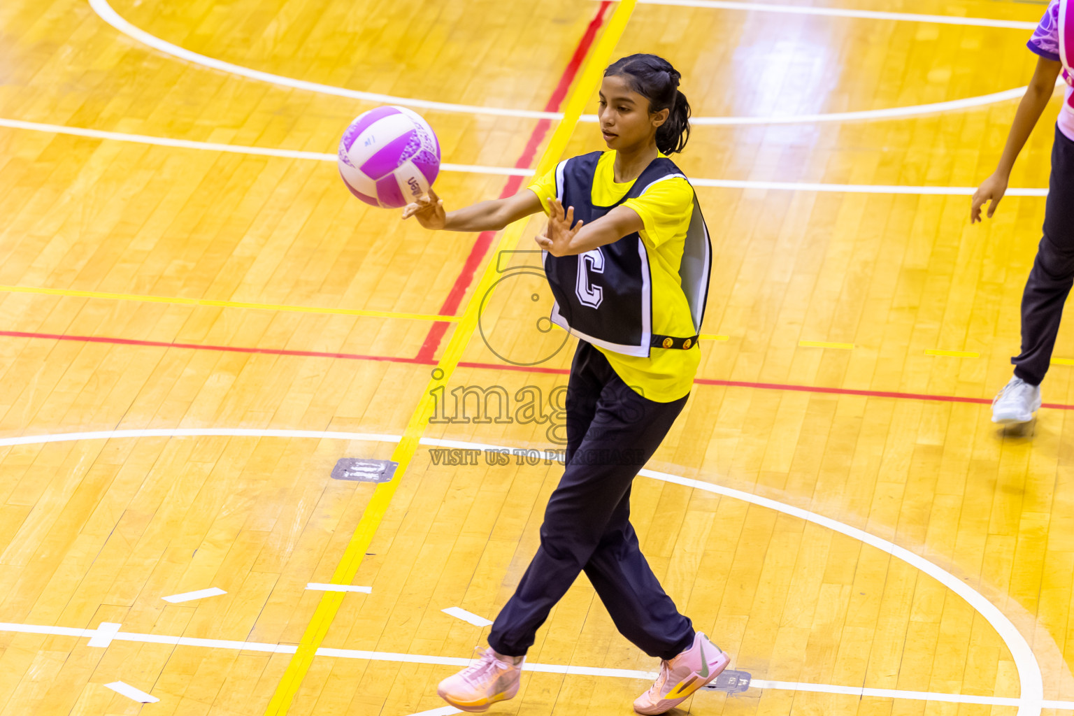 KYRC vs N Sports A in Day 5 of 24th Milo Netball Association Championship held in Social Center at Male', Maldives on Friday, 5th September 2025. Photos: Nausham Waheed / images.mv
