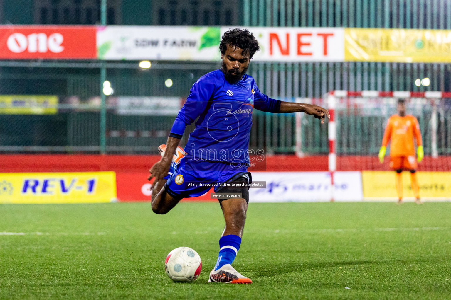 HA. Filladhoo vs HA. Thakandhoo in Day 6 of Golden Futsal Challenge 2023 on 10 February 2023 in Hulhumale, Male, Maldives