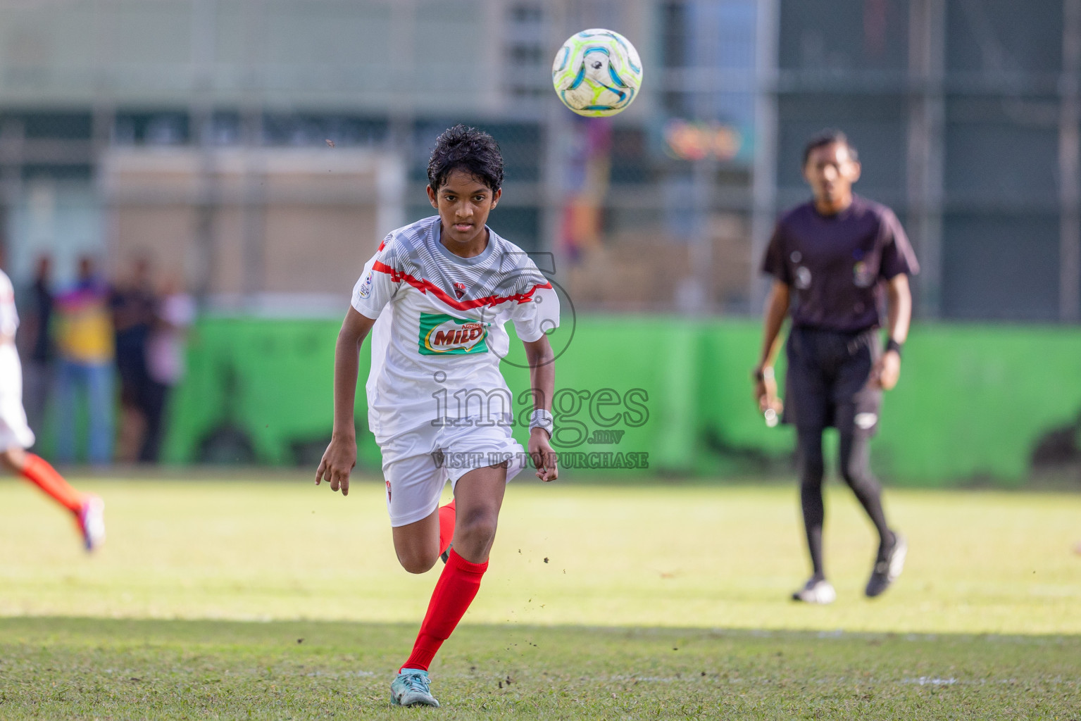 Dhivehi Youth League 2024 - Day 1. Matches held at Henveiru Stadium on 21st November 2024 , Thursday. Photos: Shuu Abdul Sattar/ Images.mv