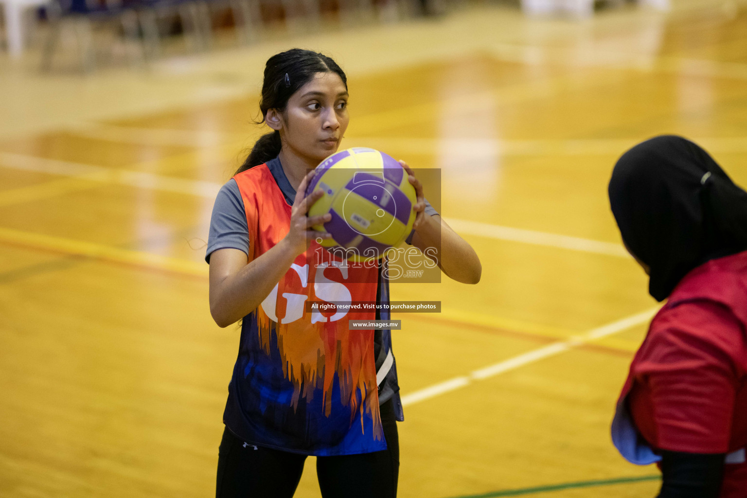 Milo National Netball Tournament 1st December 2021 at Social Center Indoor Court, Male, Maldives. Photos: Maanish/ Images Mv