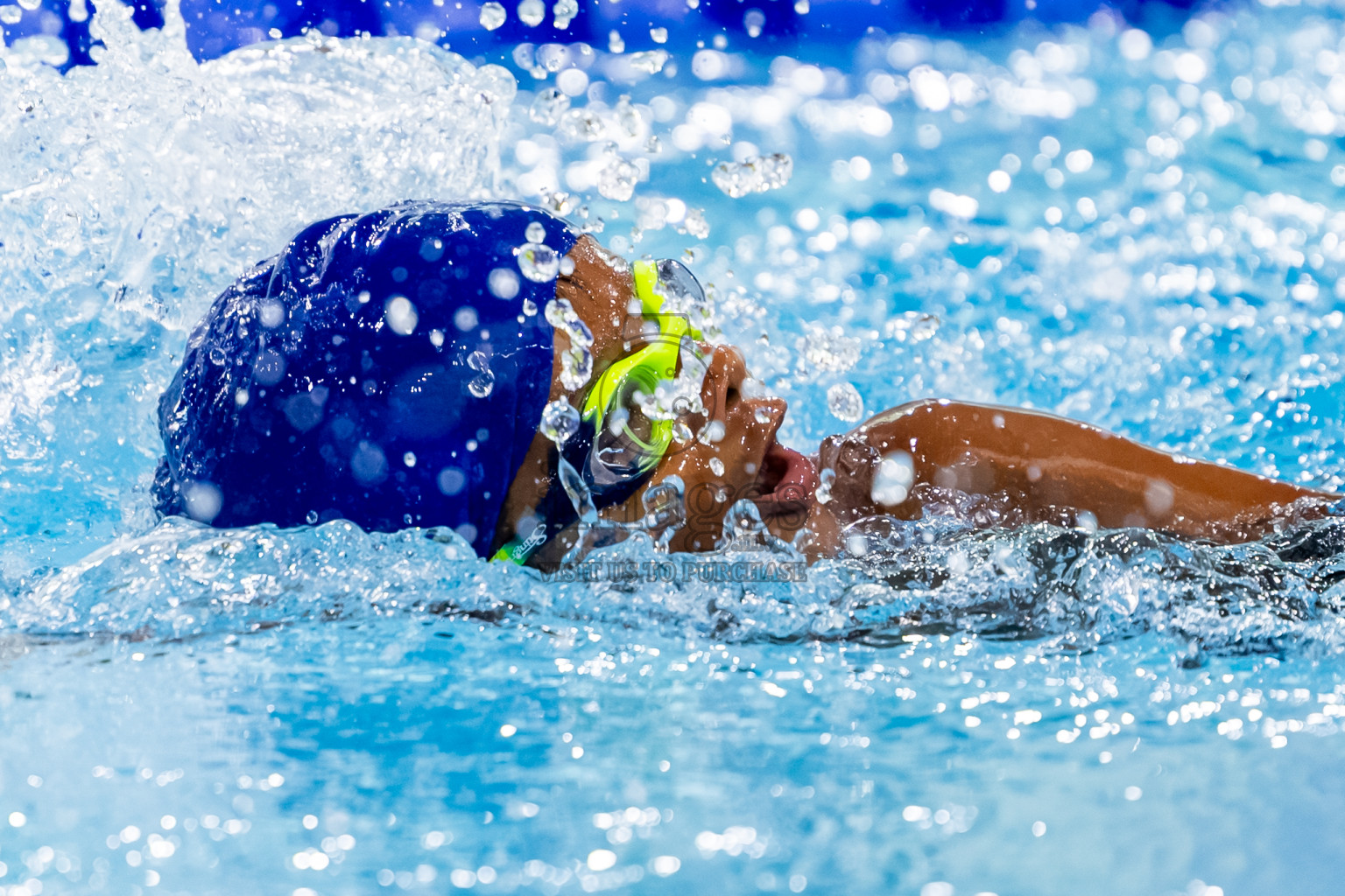 Day 1 of BML 6th National Kids Swimming Kids Festival 2025 held in Hulhumale', Maldives on Monday, 3rd November 2025. Photos: Nausham Waheed / images.mv
