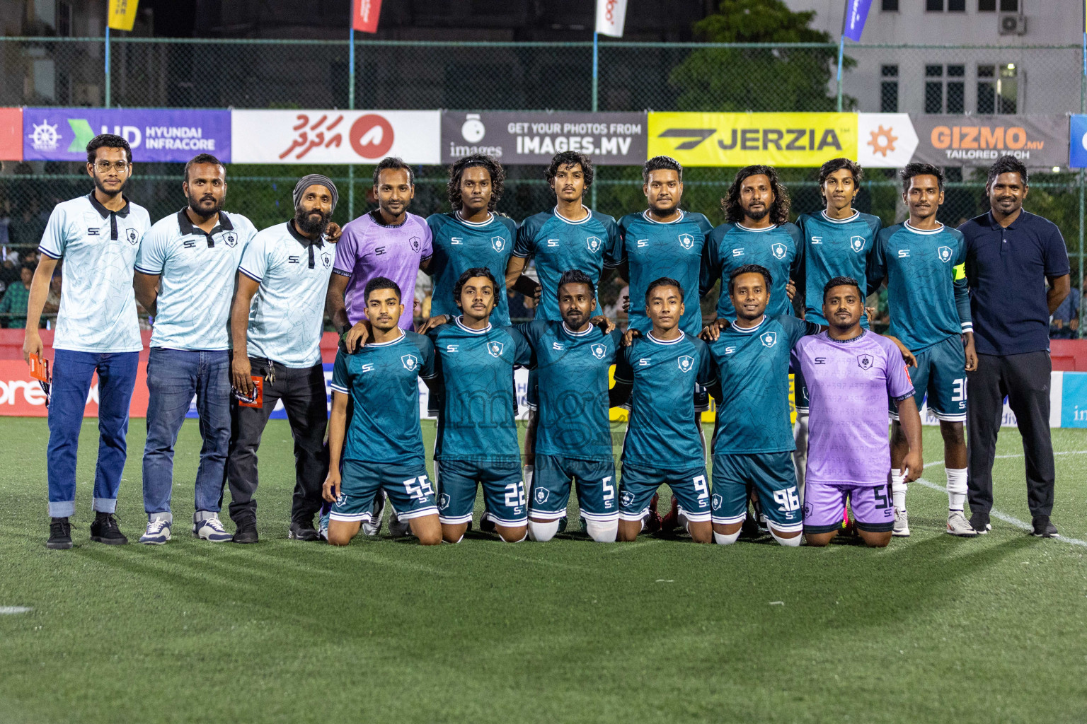 R Dhuvaafaru vs R Meedhoo in Day 8 of Golden Futsal Challenge 2024 was held on Monday, 22nd January 2024, in Hulhumale', Maldives Photos: Nausham Waheed / images.mv