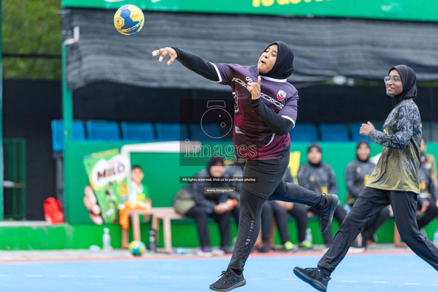 Day 3 of 7th Inter-Office/Company Handball Tournament 2023, held in Handball ground, Male', Maldives on Sunday, 18th September 2023 Photos: Nausham Waheed/ Images.mv