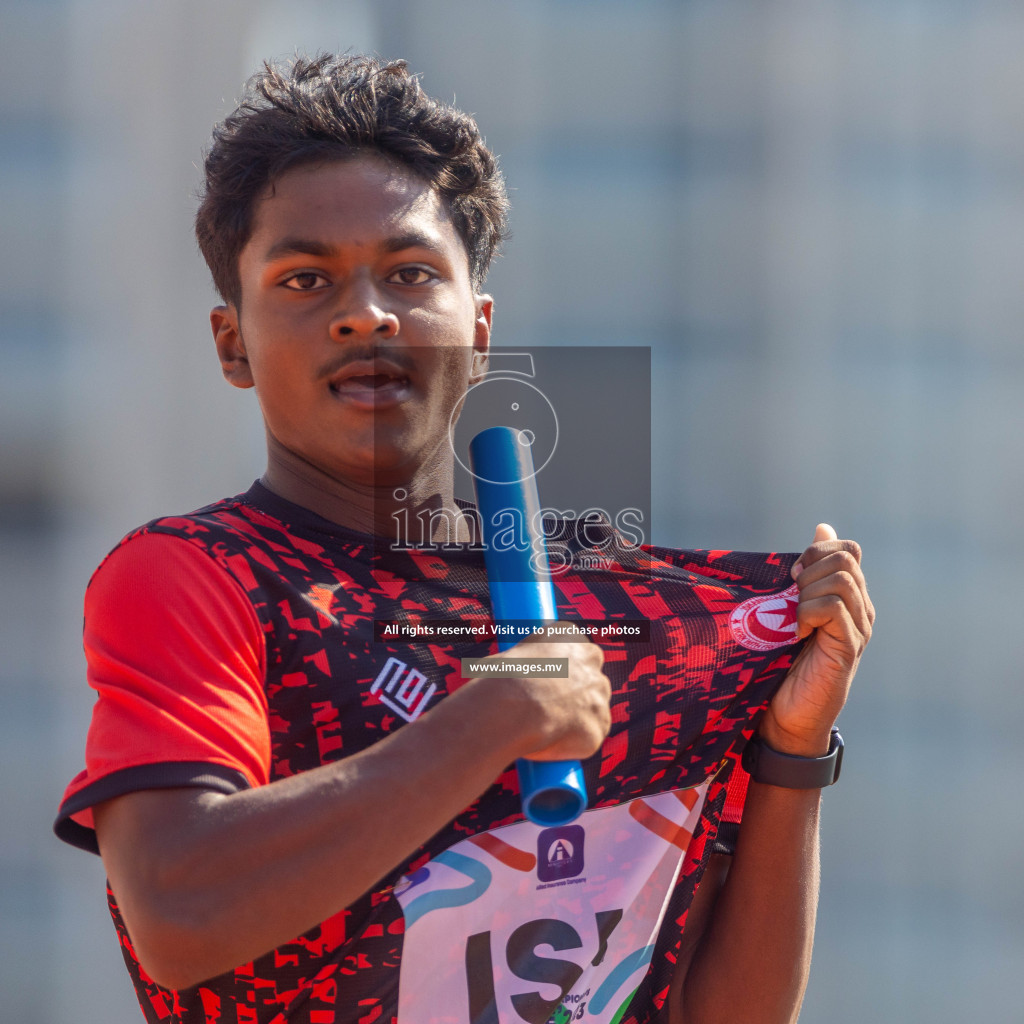 Final Day of Inter School Athletics Championship 2023 was held in Hulhumale' Running Track at Hulhumale', Maldives on Friday, 19th May 2023. Photos: Ismail Thoriq / images.mv