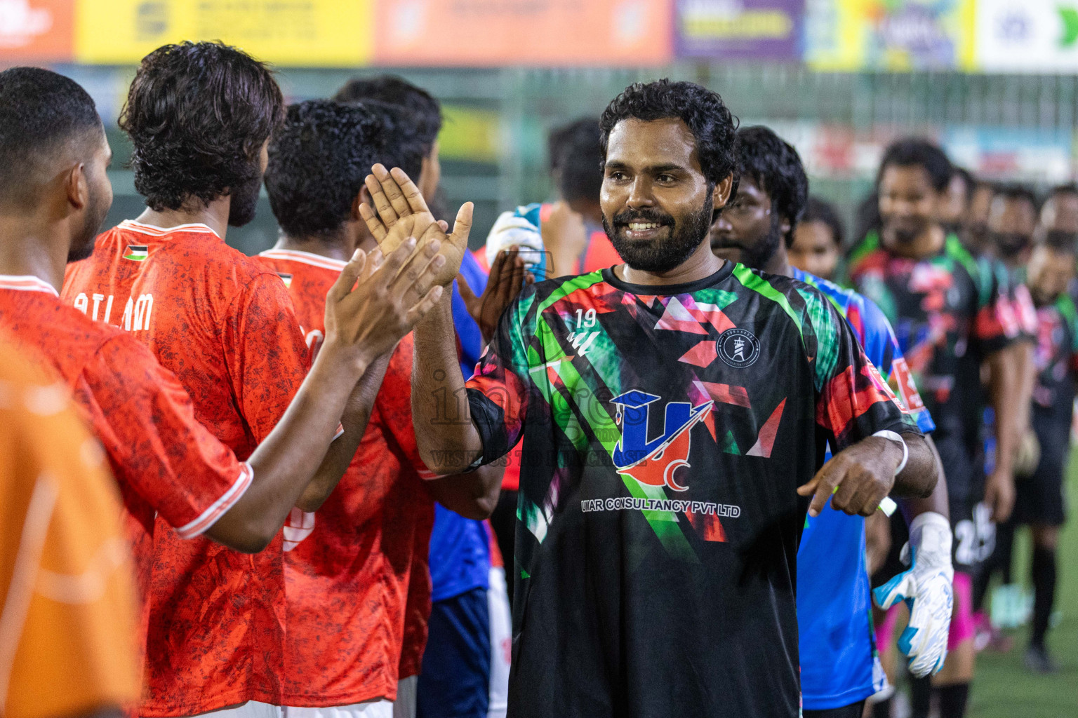 HA. Utheemu vs HA. Thuraakunu in Day 1 of Golden Futsal Challenge 2024 was held on Monday, 15th January 2024, in Hulhumale', Maldives Photos: Nausham Waheed  / images.mv