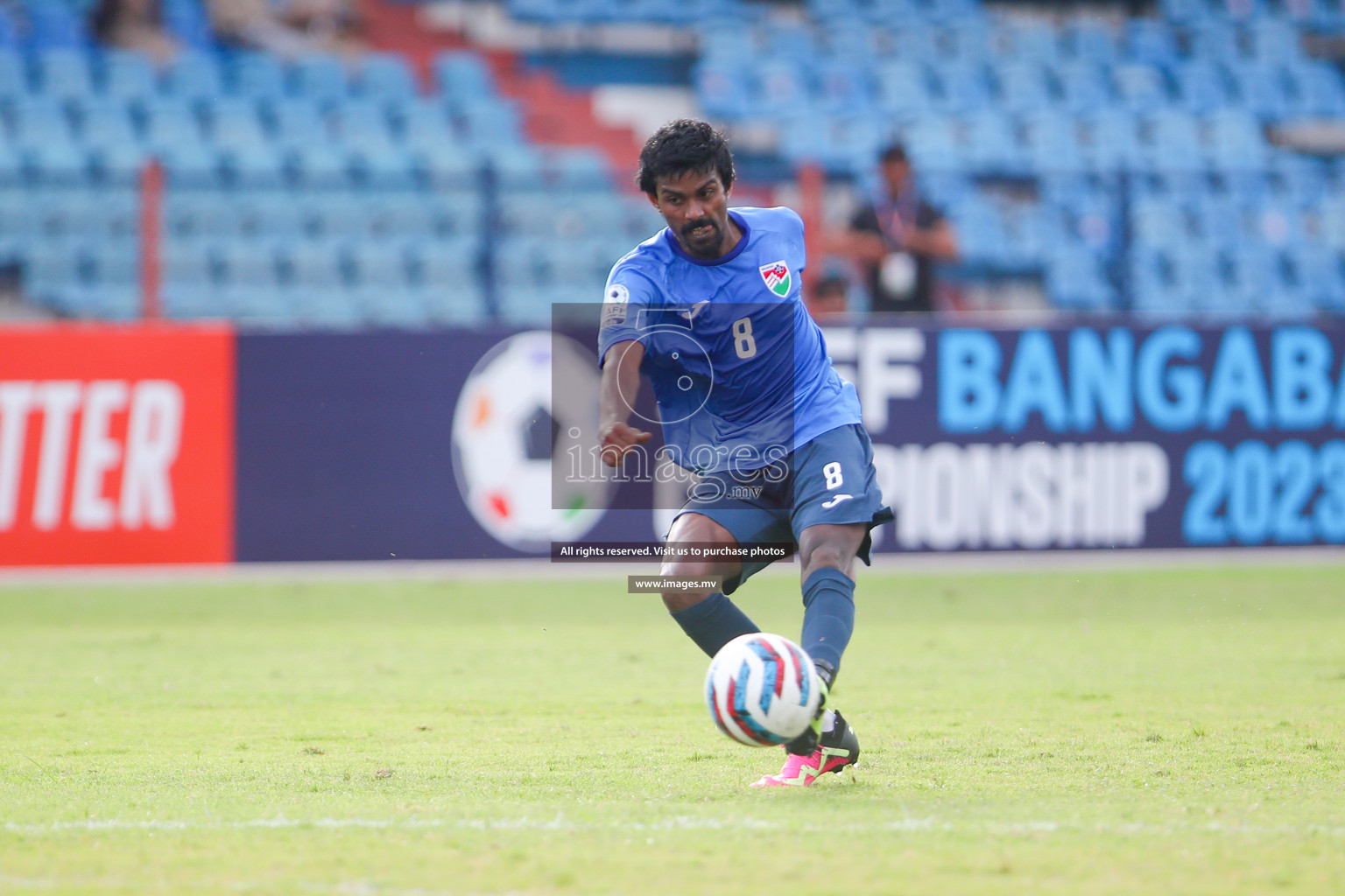 Lebanon vs Maldives in SAFF Championship 2023 held in Sree Kanteerava Stadium, Bengaluru, India, on Tuesday, 28th June 2023. Photos: Nausham Waheed, Hassan Simah / images.mv