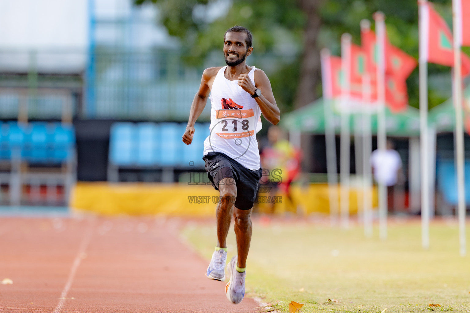 Day 2 of National Athletics Championship 2025 was held at Ekuveni Running Ground in Male', Maldives on Friday, 15th August 2025. Photos: Hasni / images.mv
