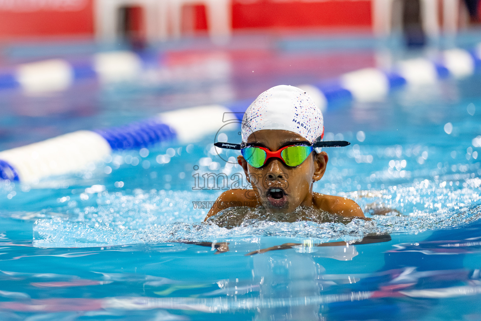 Day 4 of BML 6th National Kids Swimming Kids Festival 2025 held in Hulhumale', Maldives on Thursday, 6th November 2024. Photos: Hassan Simah / images.mv