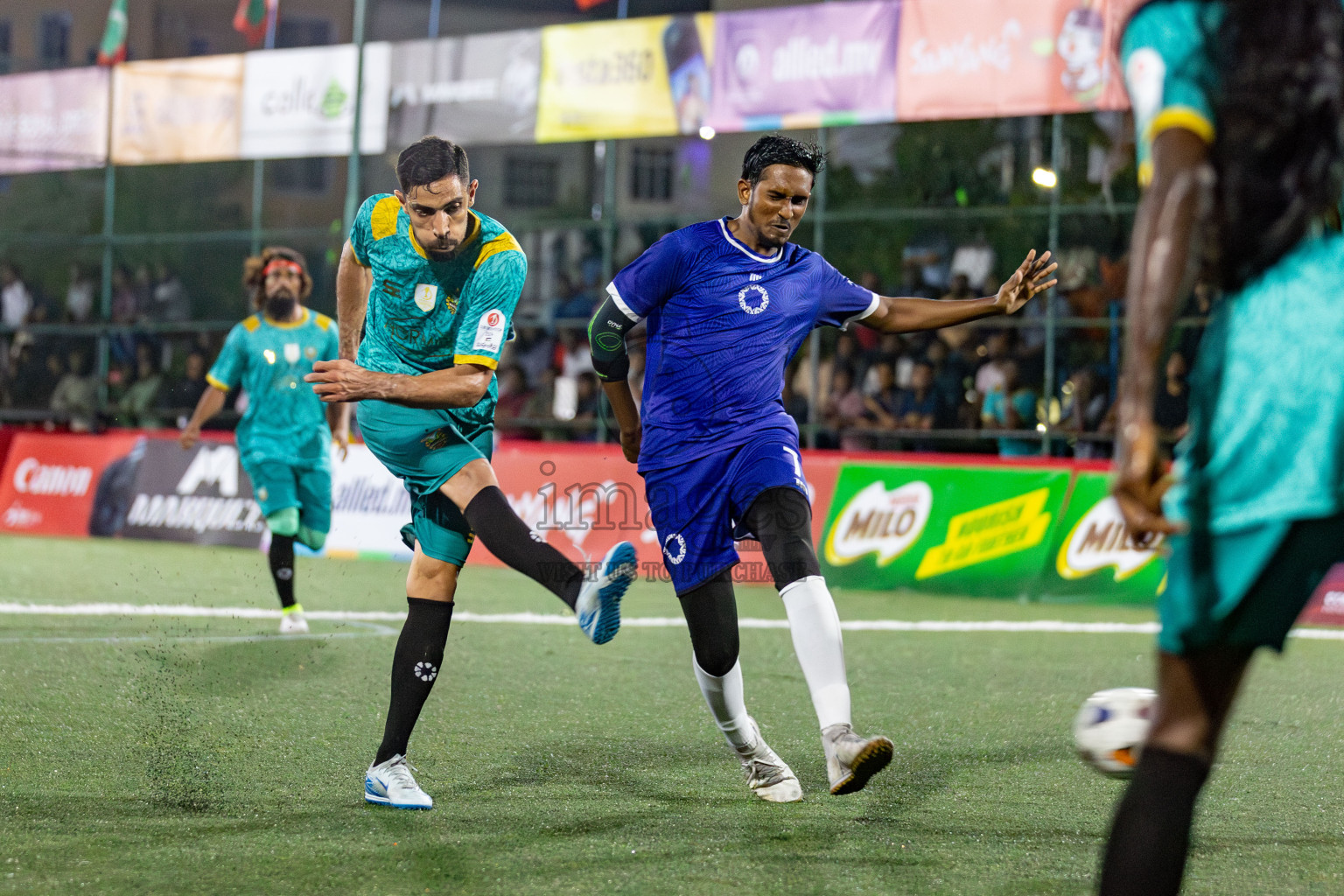 Club WAMCO vs MIBSA in Club Maldives Cup 2024 held in Rehendi Futsal Ground, Hulhumale', Maldives on Friday, 4th October 2024. 
Photos: Hassan Simah / images.mv