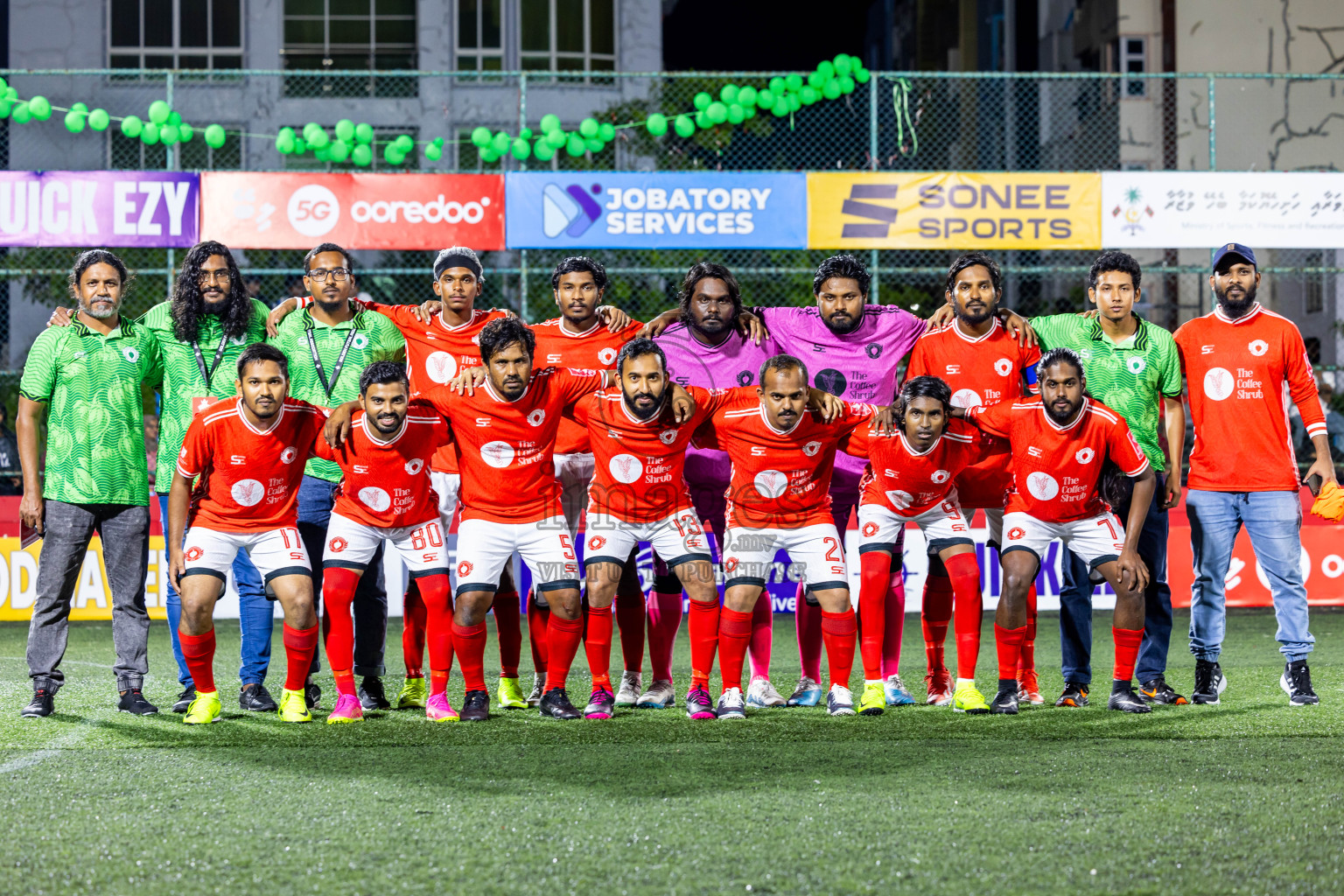 Th Kandoodhoo vs Th Gaadhiffushi in Day 10 of Golden Futsal Challenge 2025 was held on Tuesday, 14th January 2025, in Hulhumale', Maldives Photos: Nausham Waheed / images.mv