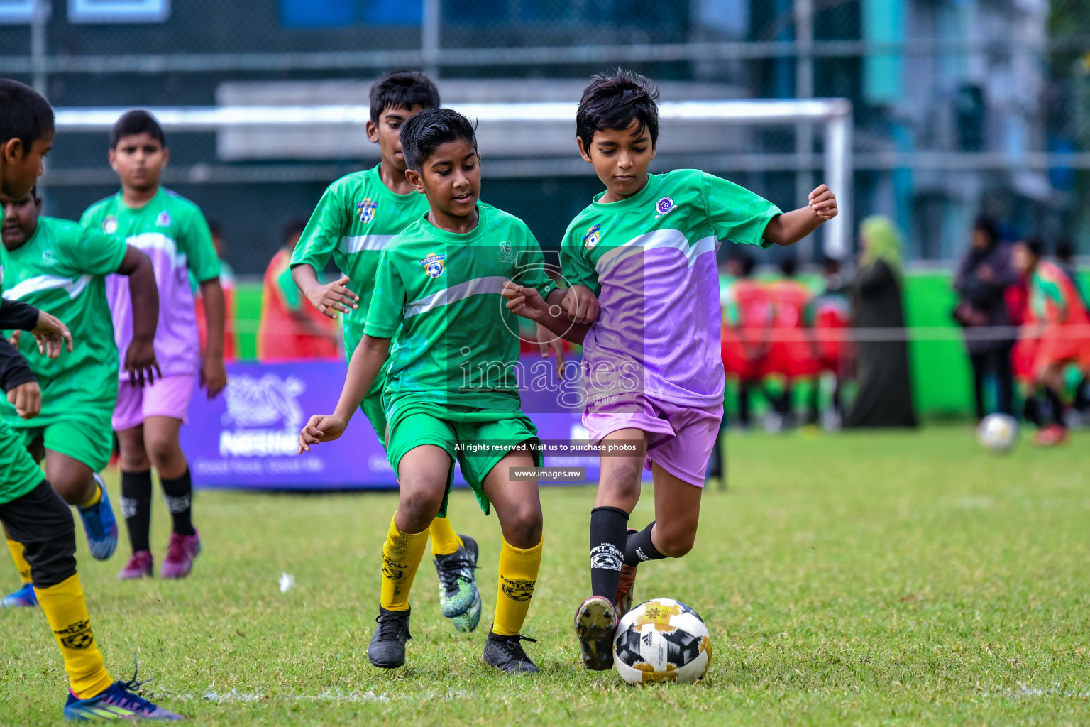 Day 1 of Milo Kids Football Fiesta 2022 was held in Male', Maldives on 19th October 2022. Photos: Nausham Waheed/ images.mv