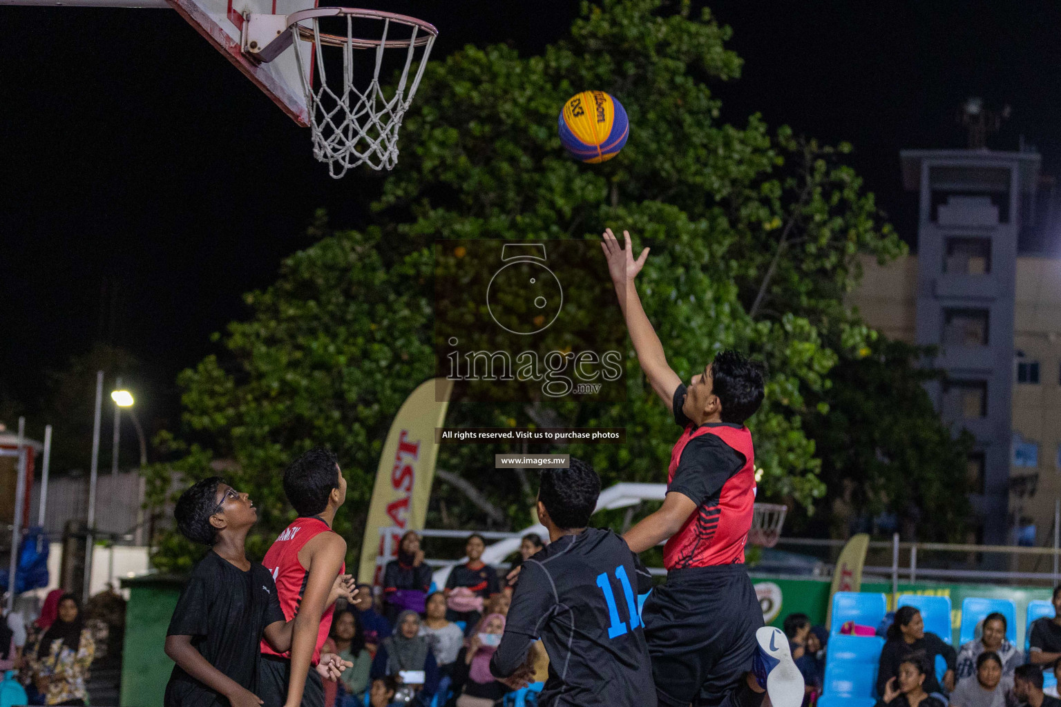 Day4 of Slamdunk by Sosal on 15th April 2023 held in Male'. Photos: Ismail Thoriq / images.mv