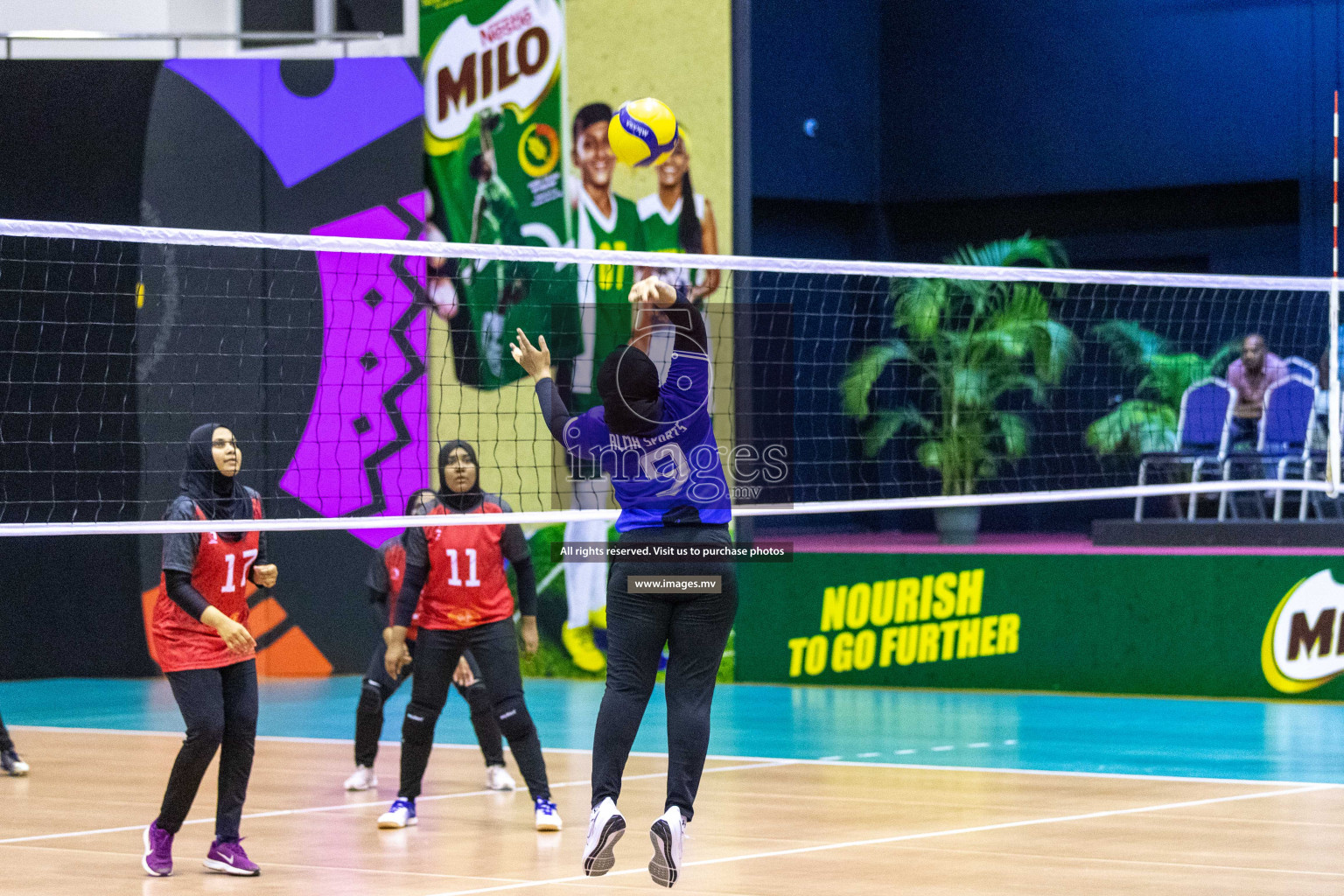 Volleyball Association Cup 2022-Women's Division-Match Day 1 was held in Male', Maldives on Tuesday, 24th May 2022.  Photos By: Ismail Thoriq / images.mv