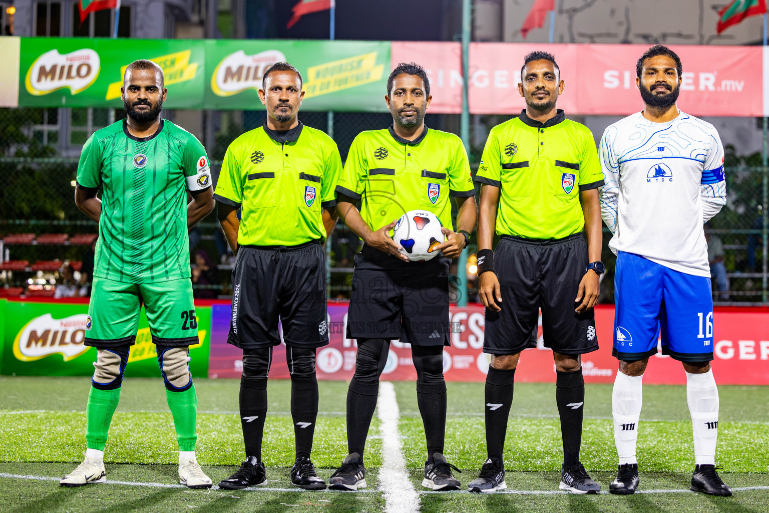 DSC vs Team MTCC in Club Maldives Cup 2024 held in Rehendi Futsal Ground, Hulhumale', Maldives on Thursday, 3rd October 2024. Photos: Nausham Waheed / images.mv