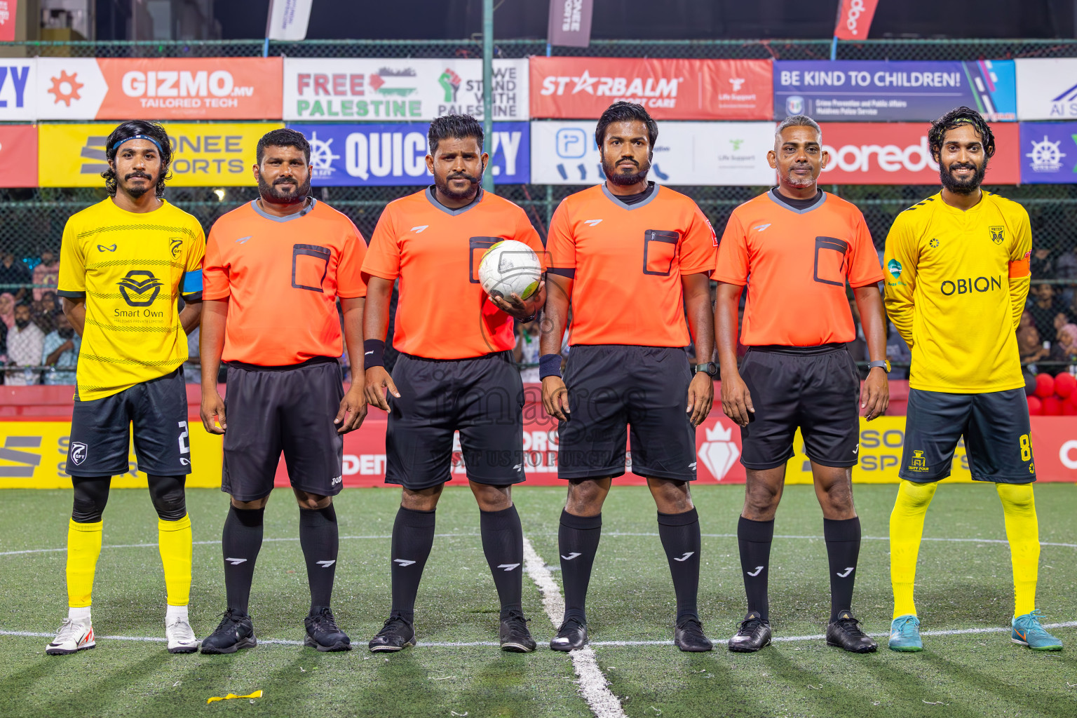 K Gaafaru vs B Eydhafushi in Semi Finals of Golden Futsal Challenge 2024 which was held on Friday, 1st March 2024, in Hulhumale', Maldives.
Photos: Ismail Thoriq / images.mv