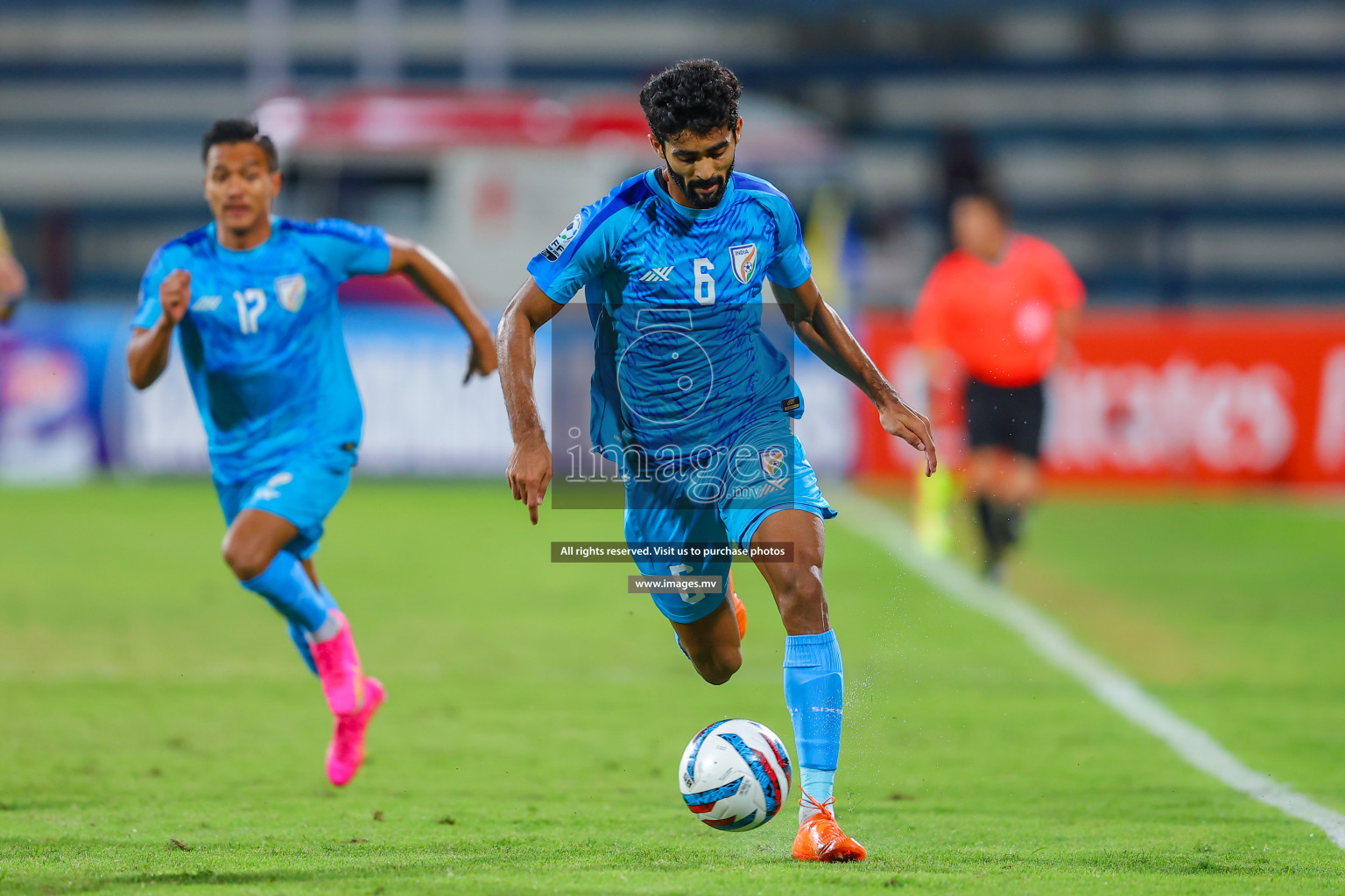 India vs Kuwait in SAFF Championship 2023 held in Sree Kanteerava Stadium, Bengaluru, India, on Tuesday, 27th June 2023. Photos: Nausham Waheed/ images.mv