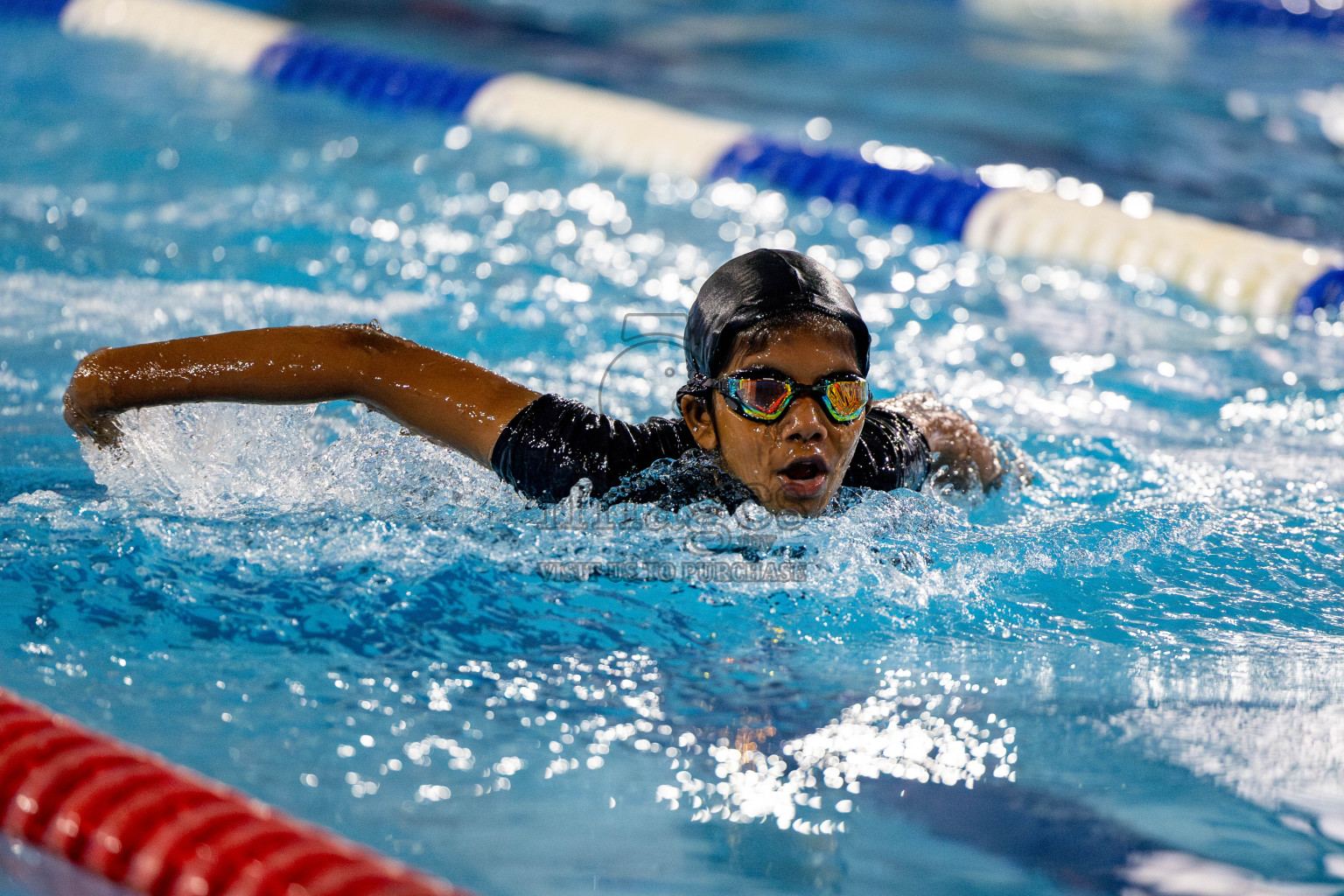 20th Inter-school Swimming Competition 2024 held in Hulhumale', Maldives on Monday, 14th October 2024. 
Photos: Hassan Simah / images.mv