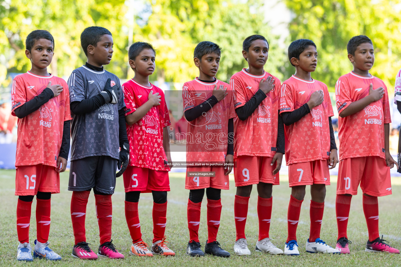 Nestle Kids Football Fiesta 2023 - Day 4
Day 4 of Nestle Kids Football Fiesta, held in Henveyru Football Stadium, Male', Maldives on Saturday, 14th October 2023 Photos: Nausham Waheed / images.mv