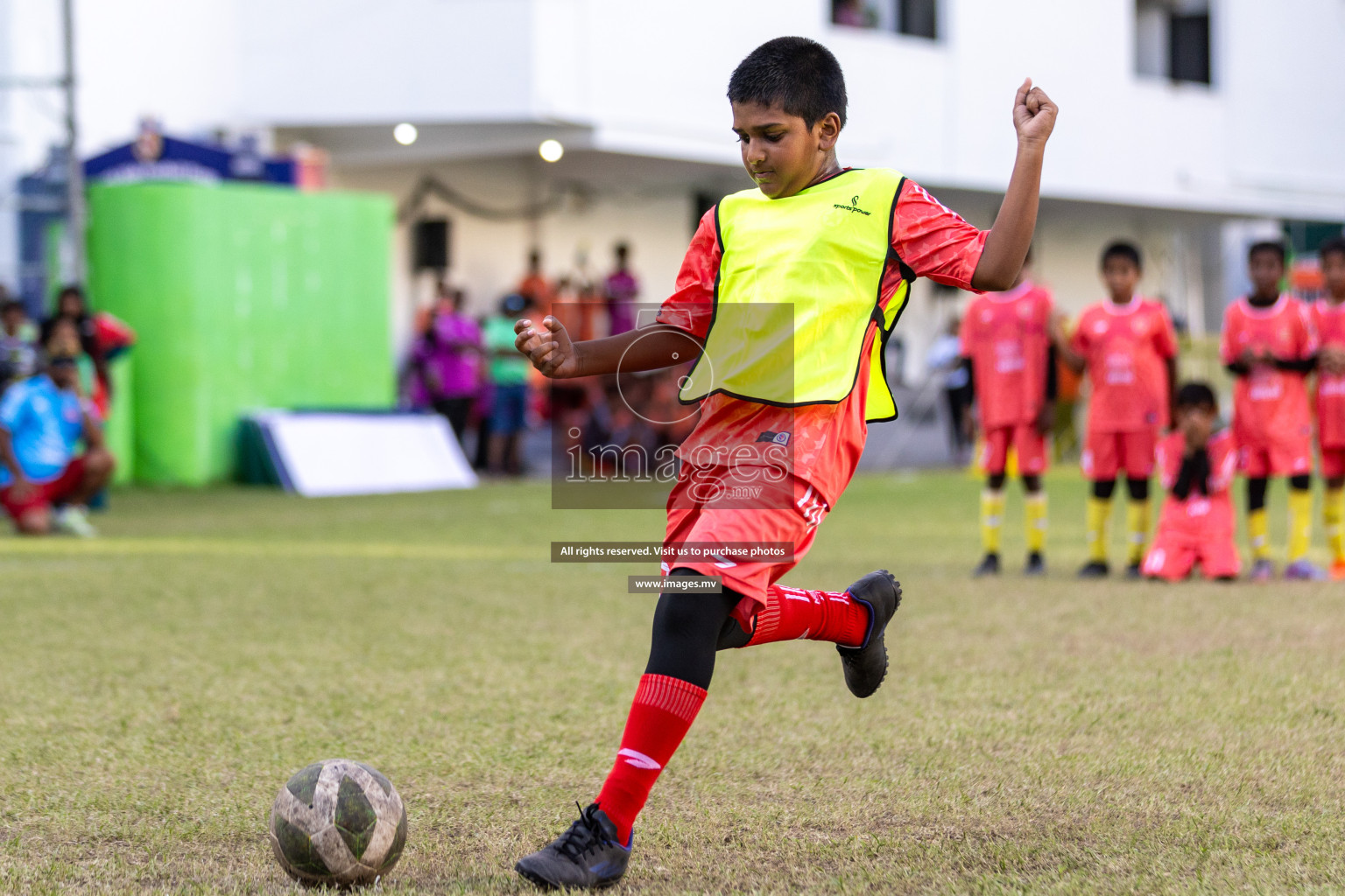 Day 3 of Nestle Kids Football Fiesta, held in Henveyru Football Stadium, Male', Maldives on Friday, 13th October 2023 Photos: Hassan Simah, Ismail Thoriq, Mohamed Mahfooz Moosa, Nausham Waheed / images.mv