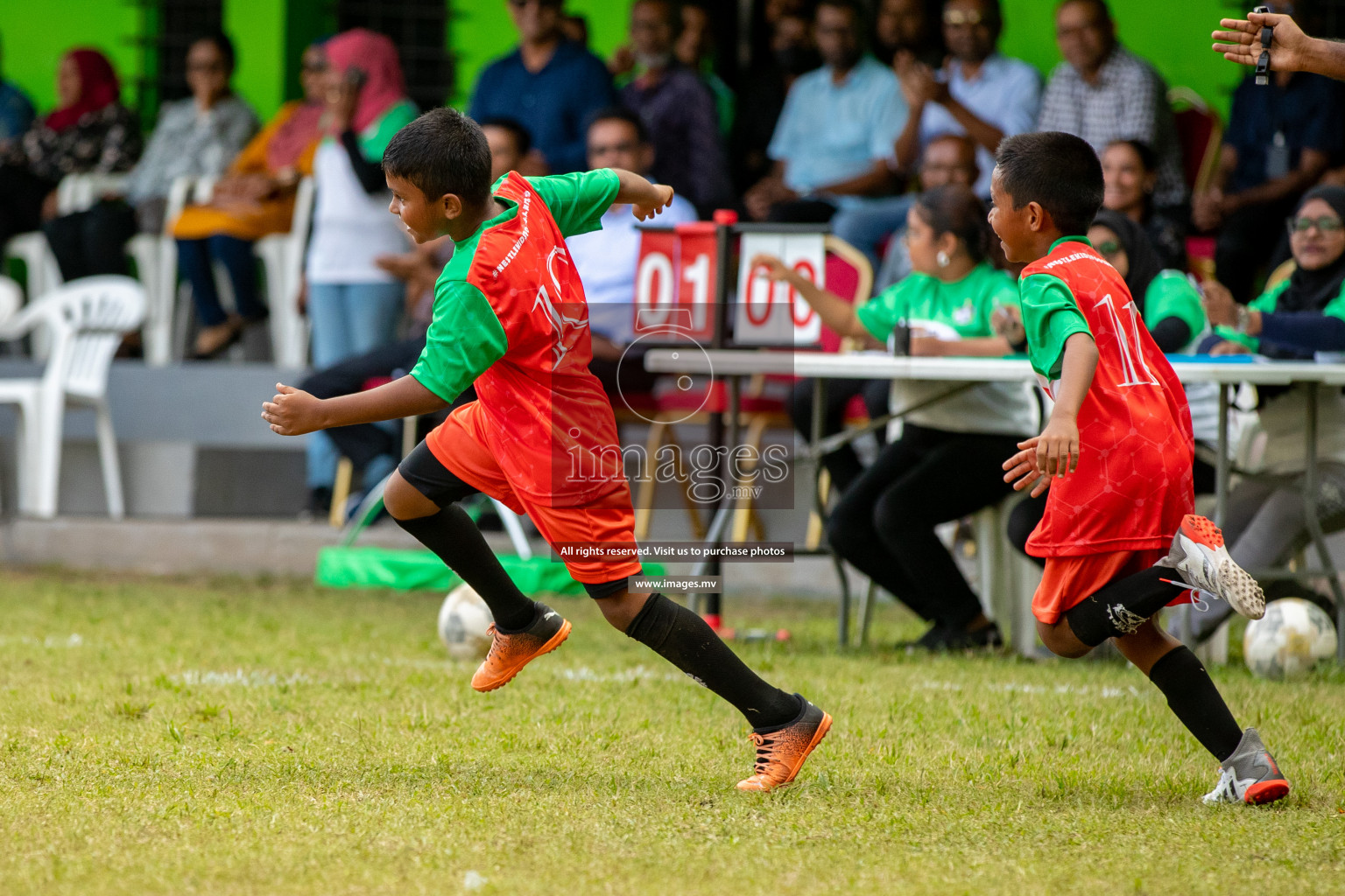 Day 4 of Milo Kids Football Fiesta 2022 was held in Male', Maldives on 22nd October 2022. Photos:Hassan Simah / images.mv