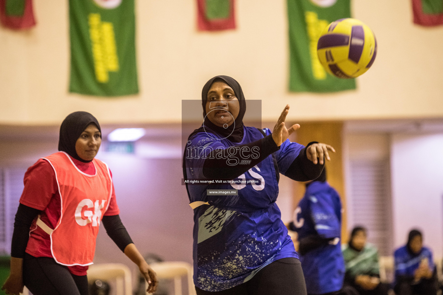 Milo National Netball Tournament 30th November 2021 at Social Center Indoor Court, Male, Maldives. Photos: Shuu & Nausham/ Images Mv