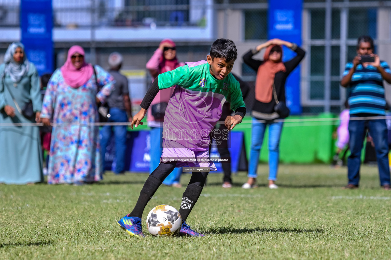 Day 2 of Milo Kids Football Fiesta 2022 was held in Male', Maldives on 20th October 2022. Photos: Nausham Waheed/ images.mv