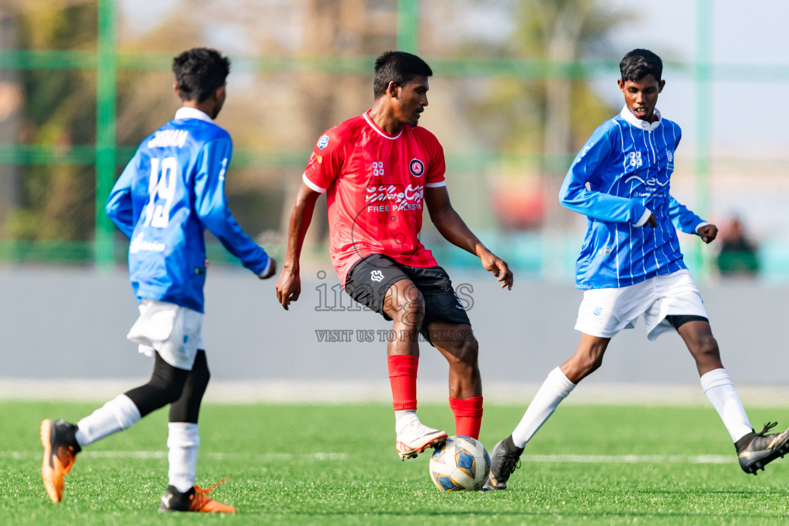 Furious FC vs Chester Academy from Manadhoo Council Cup 2024 in N Manadhoo Maldives on Thursday, 22nd February 2023. Photos: Nausham Waheed / images.mv