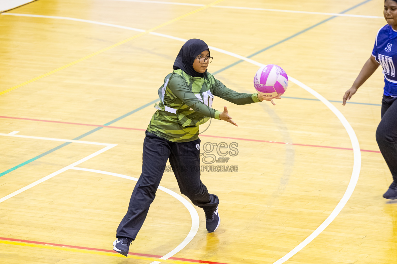 Day 13 of 26th Inter-School Netball Tournament 2025 was held in Social Center Indoor Hall on Saturday, 1st November 2025. Photos: Ismail Thoriq / images.mv