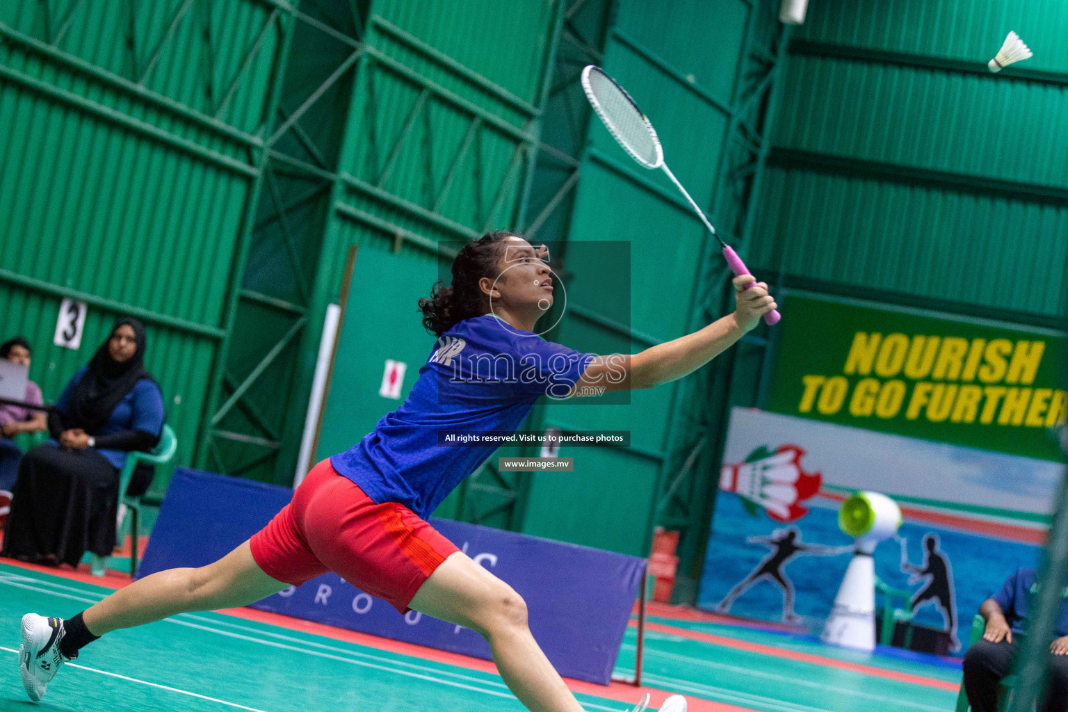 Finals of Li-Ning Maldives International Challenge 2023, was is held in Ekuveni Indoor Court, Male', Maldives on Saturday, 10th June 2023. Photos: Ismail Thoriq / images.mv