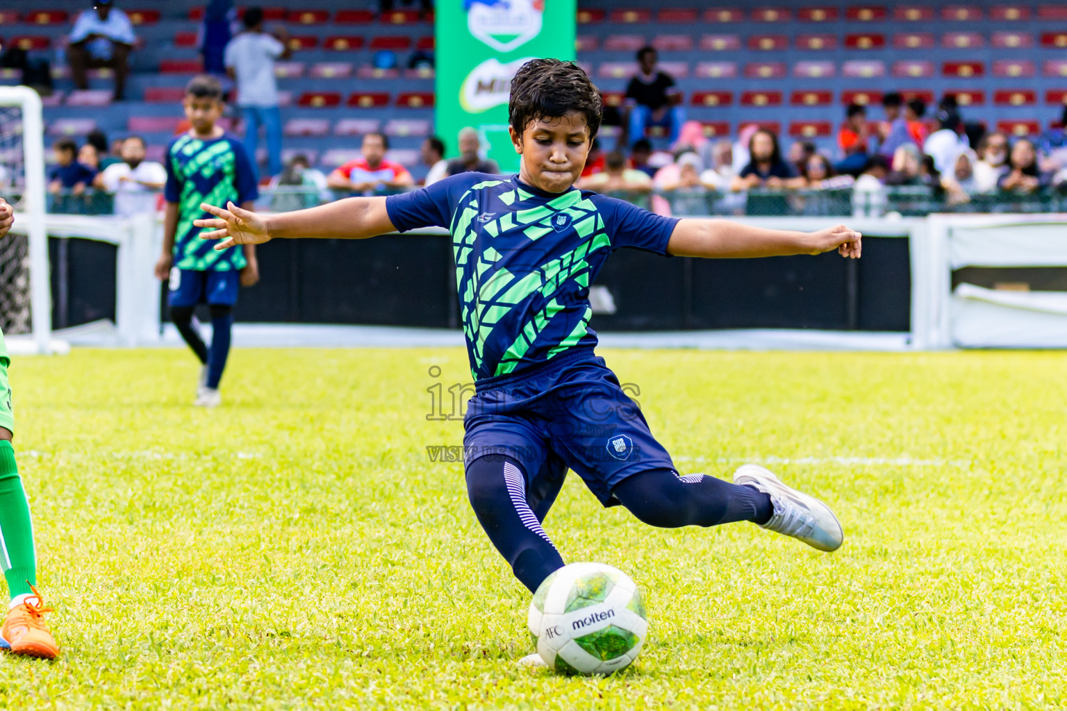 Day 1 of Under 10 MILO Academy Championship 2024 was held at National Stadium in Male', Maldives on Friday, 26th April 2024. Photos: Nausham Waheed / images.mv