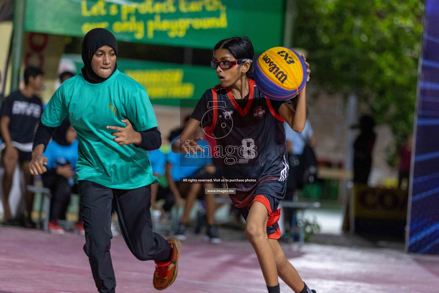 Day4 of Slamdunk by Sosal on 15th April 2023 held in Male'. Photos: Ismail Thoriq / images.mv