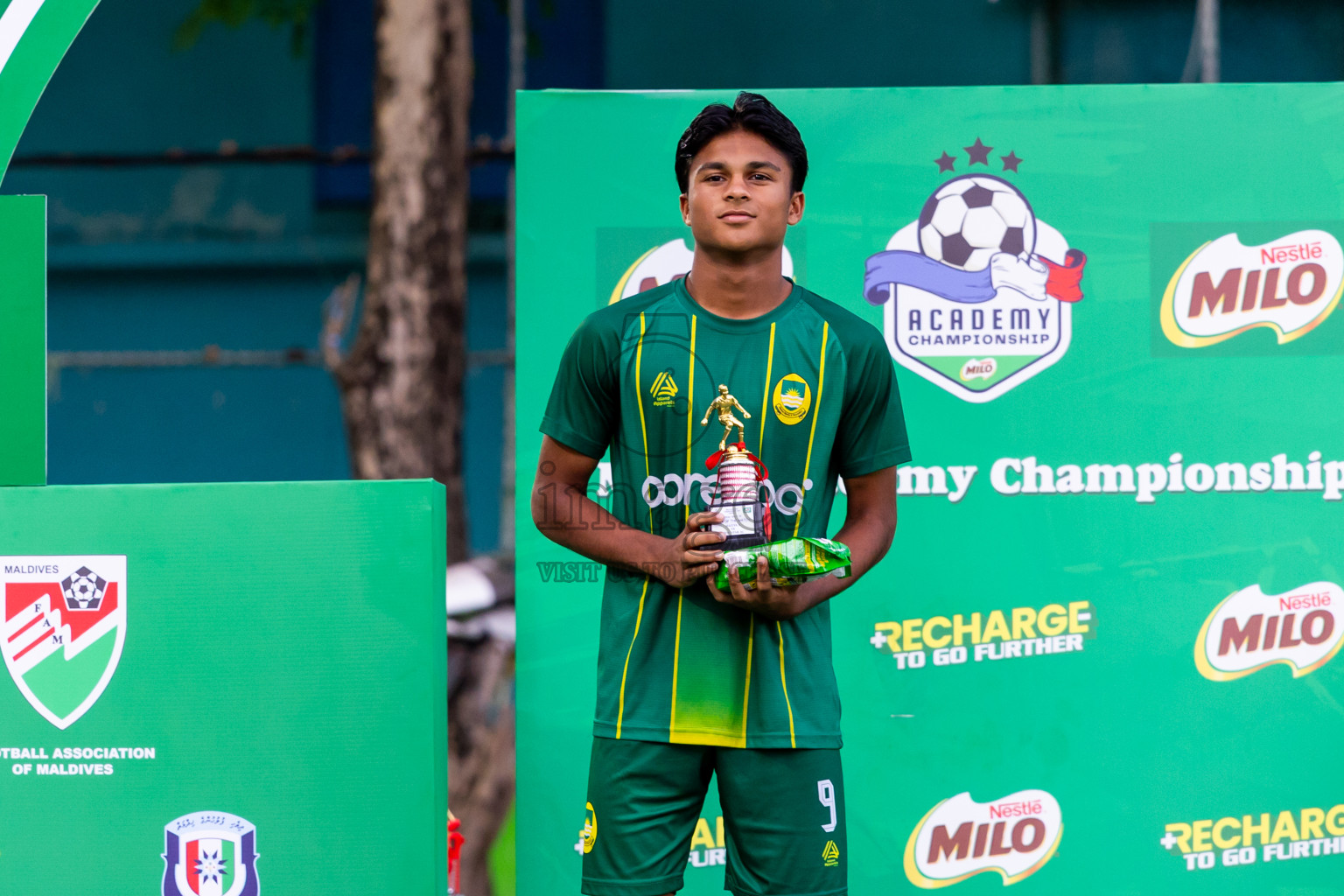 Day 5 of MILO Academy Championship 2025 (U14) was held on Monday, 3rd November 2025 at Henveiru Football Grounds, Male', Maldives . Photos: Nausham Waheed / images.mv