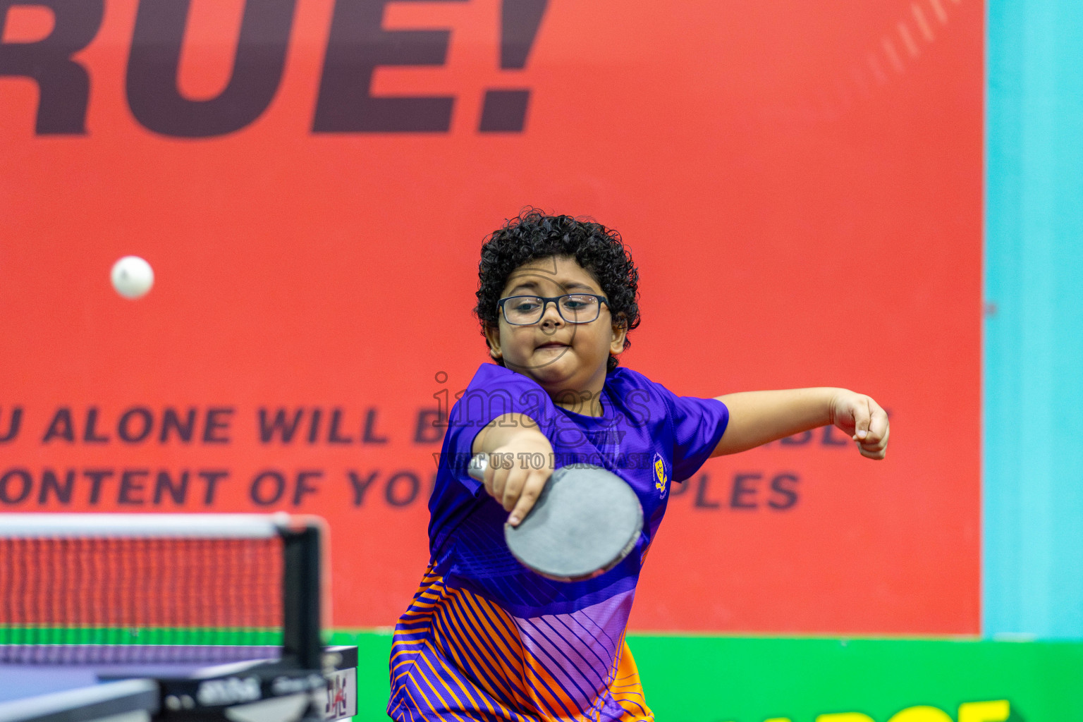 Day 3 of Interschool Table Tennis Tournament 2025 held at Male' TT Hall, Male', Maldives on Saturday, 17th May 2025. Photos By: Mohamed Mahfooz Moosa / images.mv