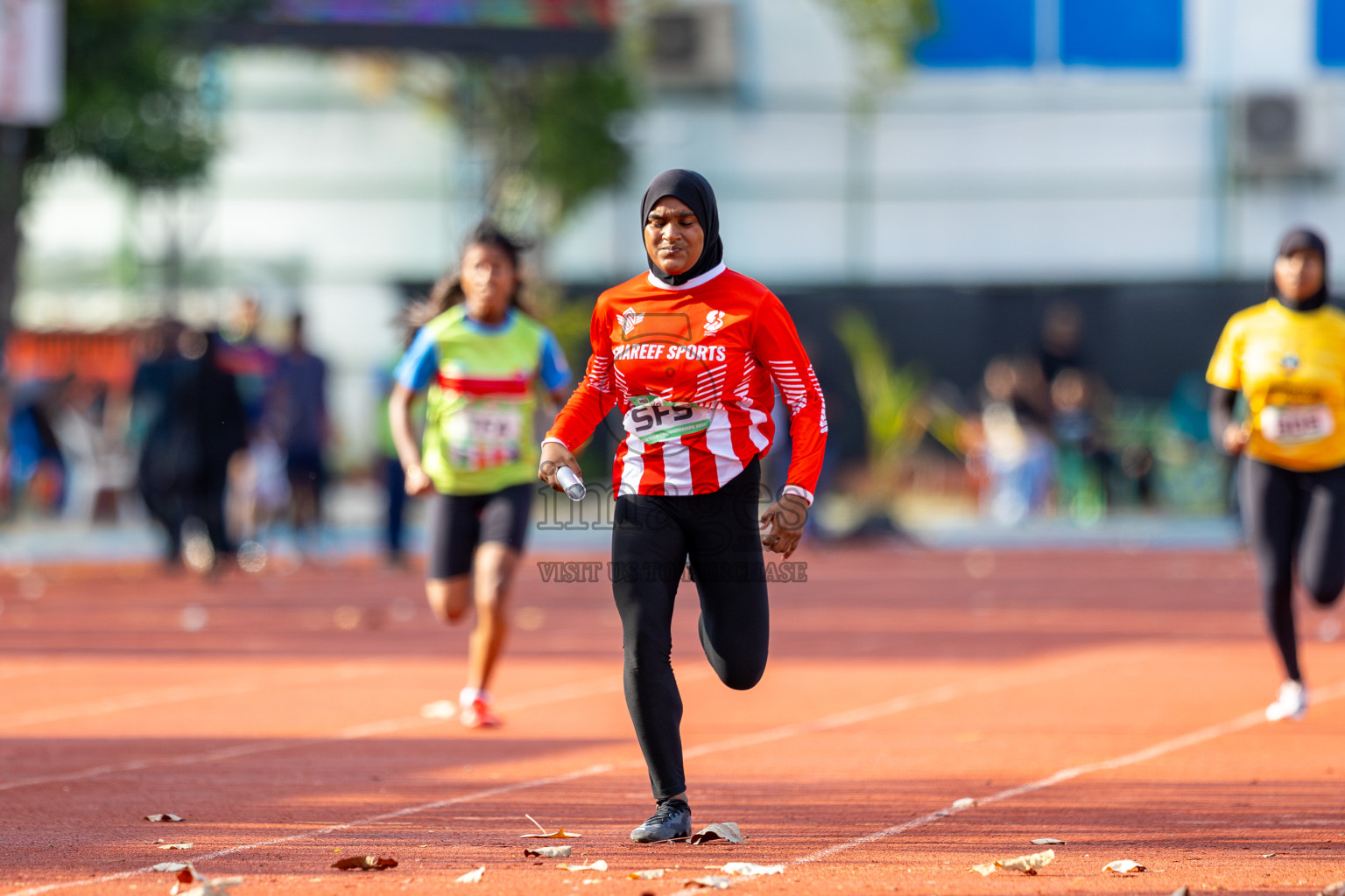 Day 2 of 12th Milo Association Championships was held in Ekuveni Track at Male', Maldives on Friday, 25th April 2025. Photos: Ismail Thoriq / images.mv