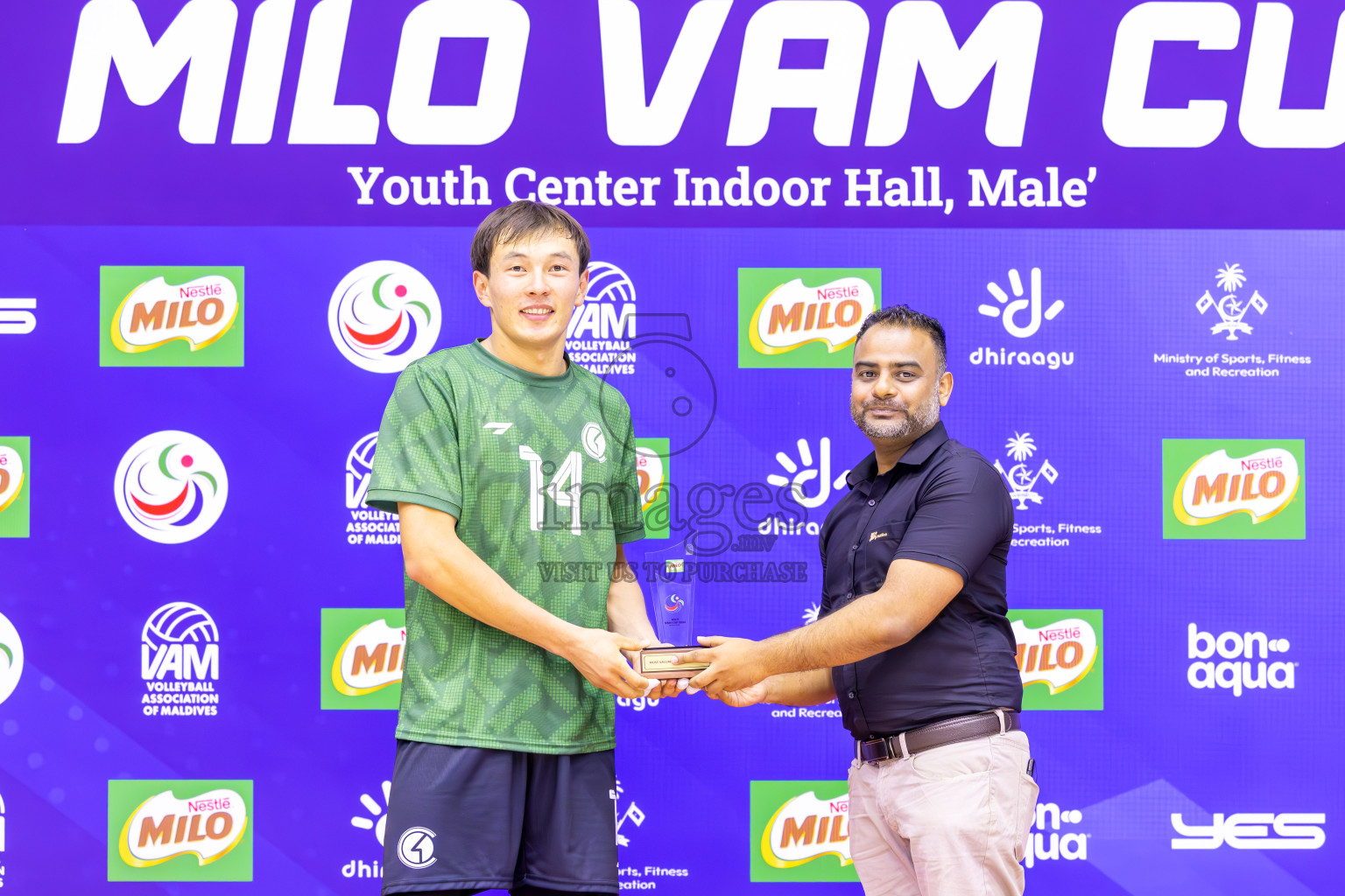 Final of MILO VAM Cup 2024 (Men's Division) was held in Social Center Indoor Hall on Monday, 4th November 2024. 
Photos: Ismail Thoriq / images.mv