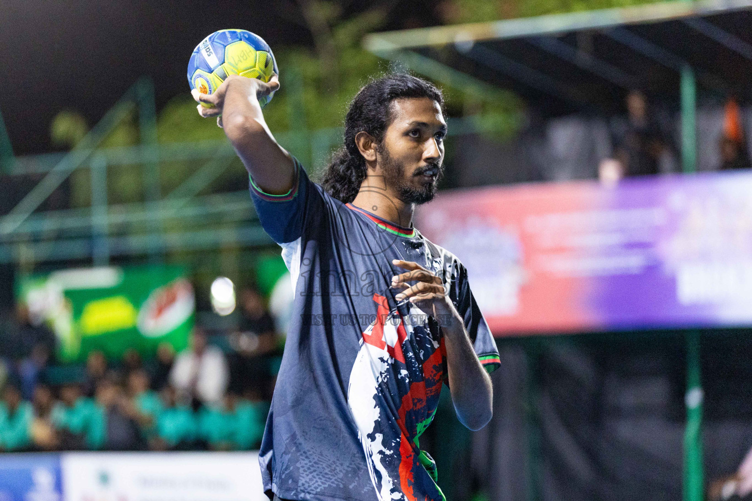 Day 11 of 10th National Handball Tournament 2023, held in Handball ground, Male', Maldives on Friday, 8th December 2023 Photos: Nausham Waheed/ Images.mv