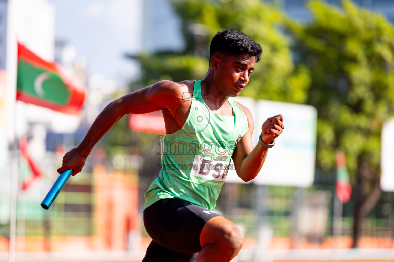 Day 3 of National Athletics Championship 2025 was held at Ekuveni Running Ground in Male', Maldives on Saturday, 16th August 2025. Photos: Nausham Waheed / images.mv