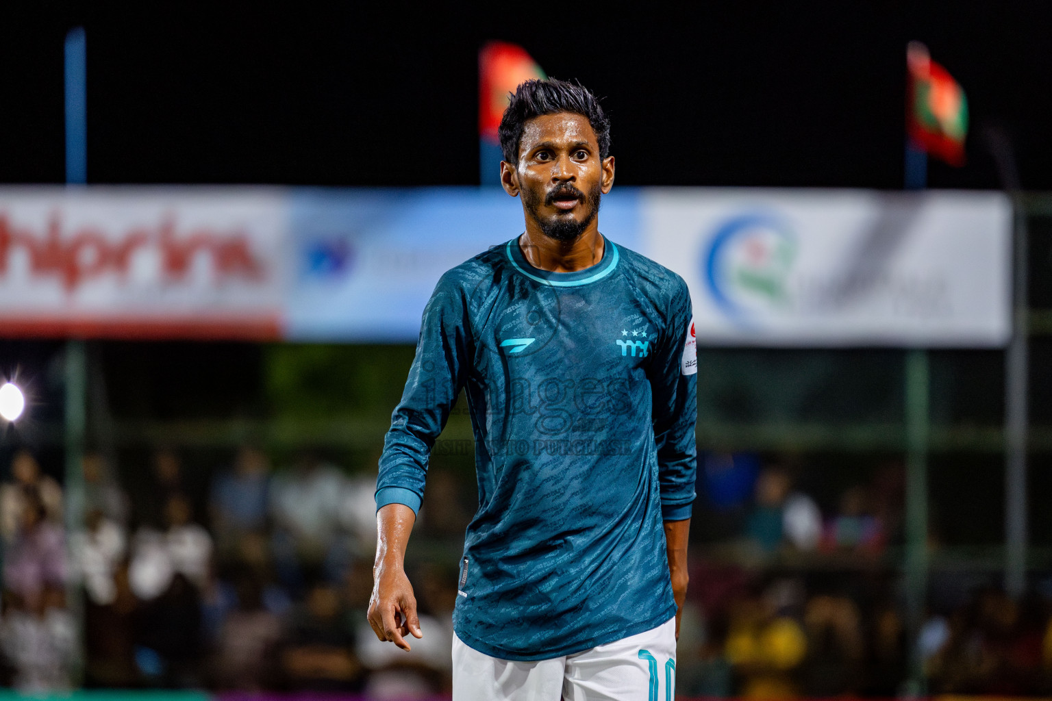 DSC vs MPL in Quarter Finals of Club Maldives Cup 2024 held in Rehendi Futsal Ground, Hulhumale', Maldives on Friday, 11th October 2024. Photos: Nausham Waheed / images.mv