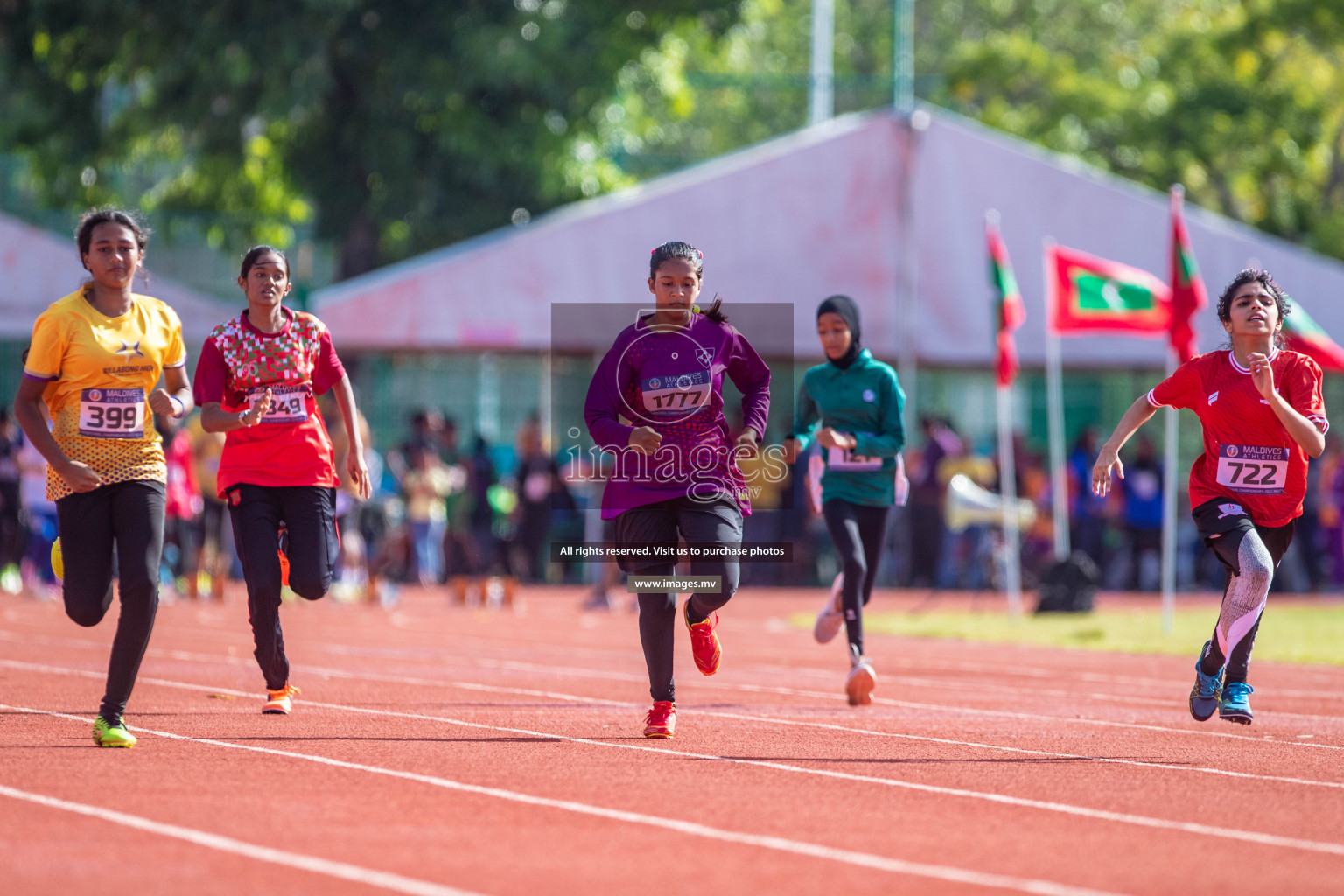 Day 1 of Inter-School Athletics Championship held in Male', Maldives on 22nd May 2022. Photos by: Maanish / images.mv