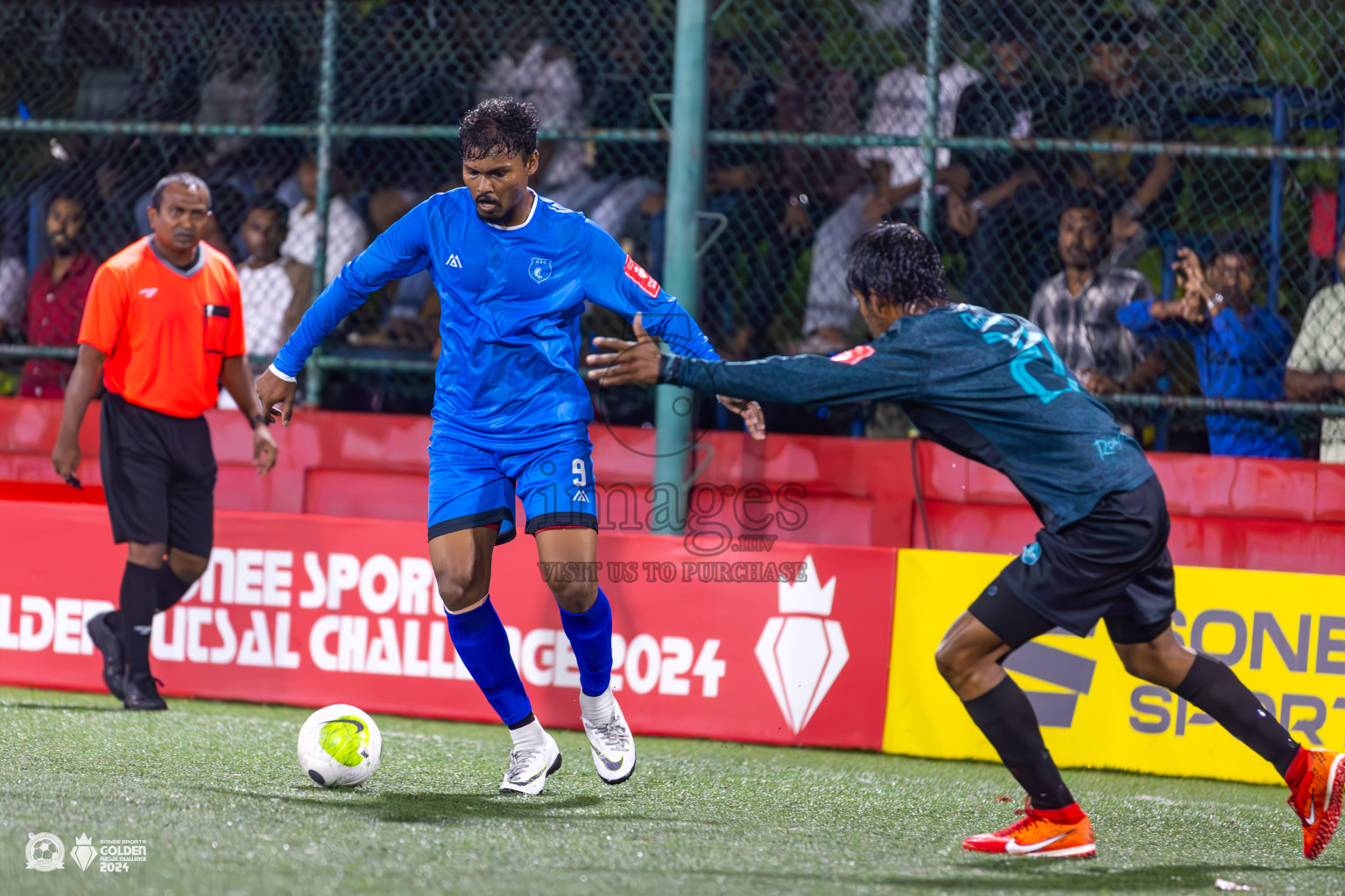 Sh Feydhoo vs R Alifushi on Day 31 of Golden Futsal Challenge 2024, held on Friday, 16th February 2024 in Hulhumale', Maldives 
Photos: Ismail Thoriq / images.mv