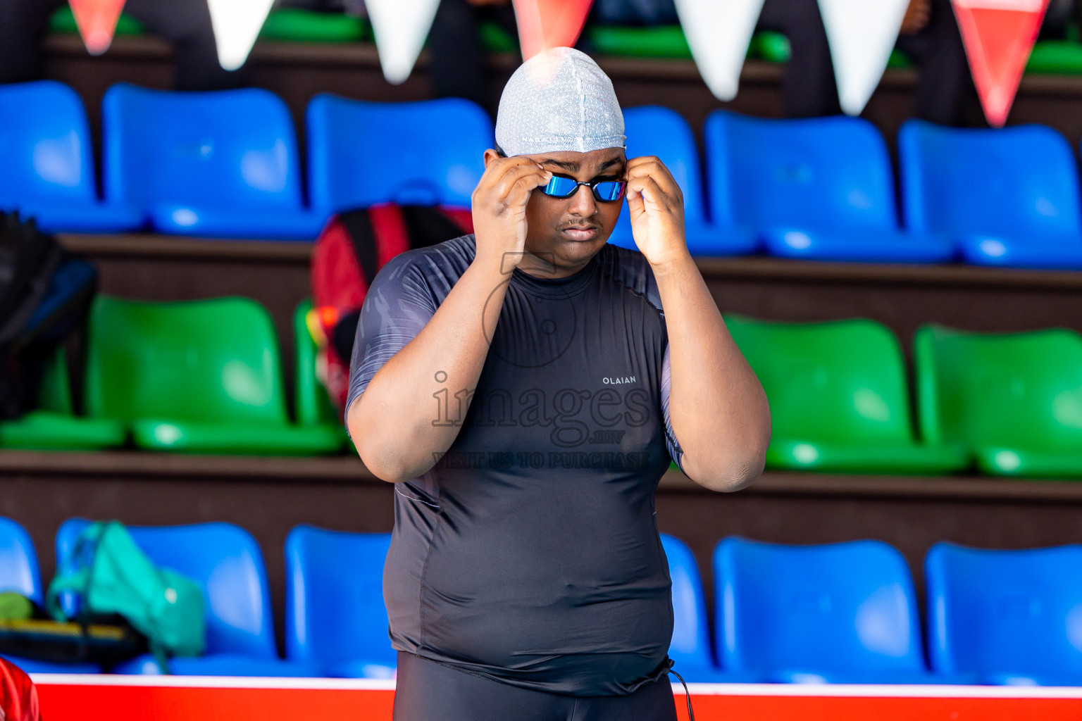 Day 2 of National Swimming Competition 2024 held in Hulhumale', Maldives on Saturday, 14th December 2024. Photos: Nausham Waheed / images.mv