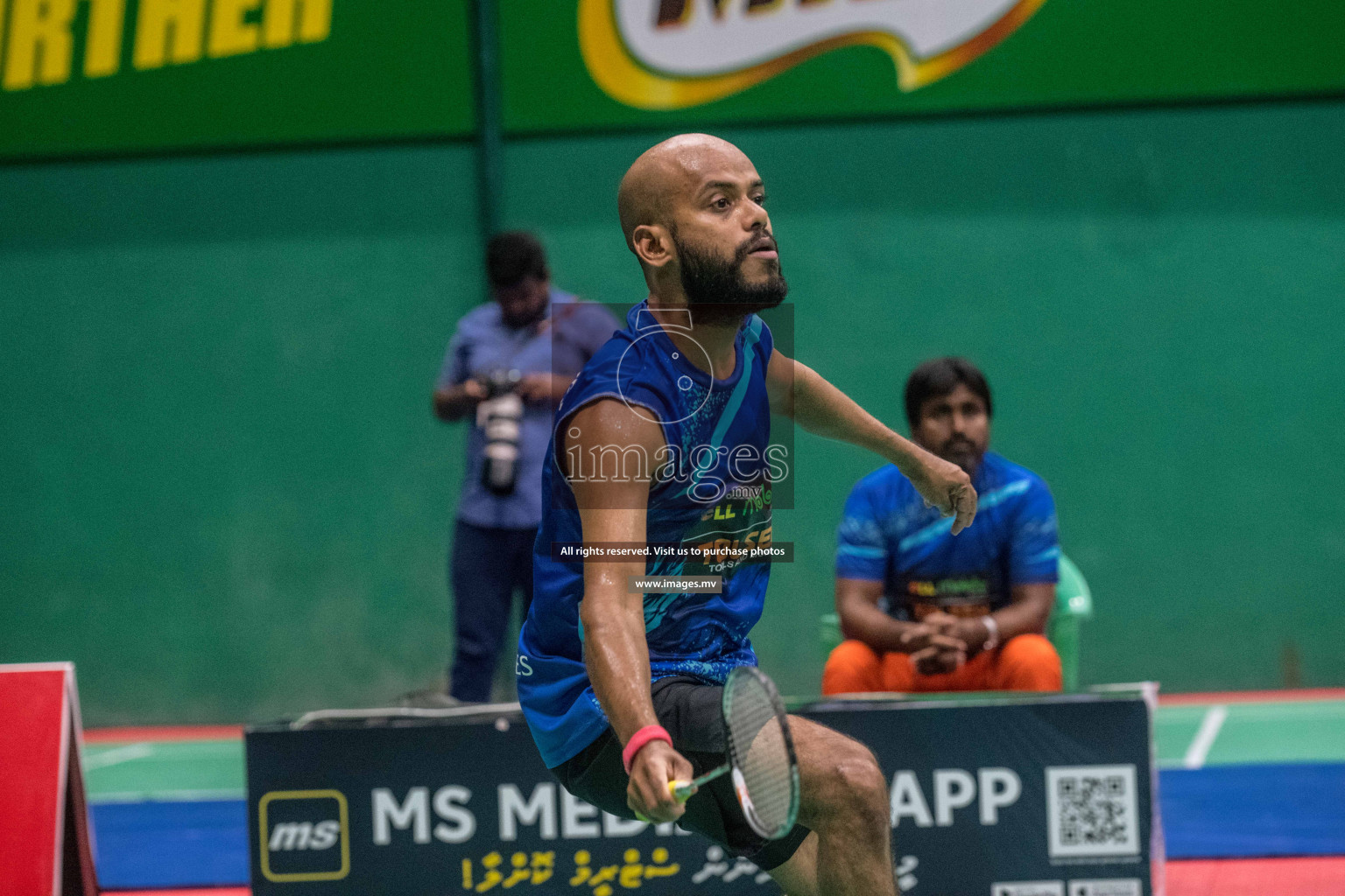 Final of Badminton association mixed group championship 2021 held in Male', Maldives Photos by Nausham Waheed