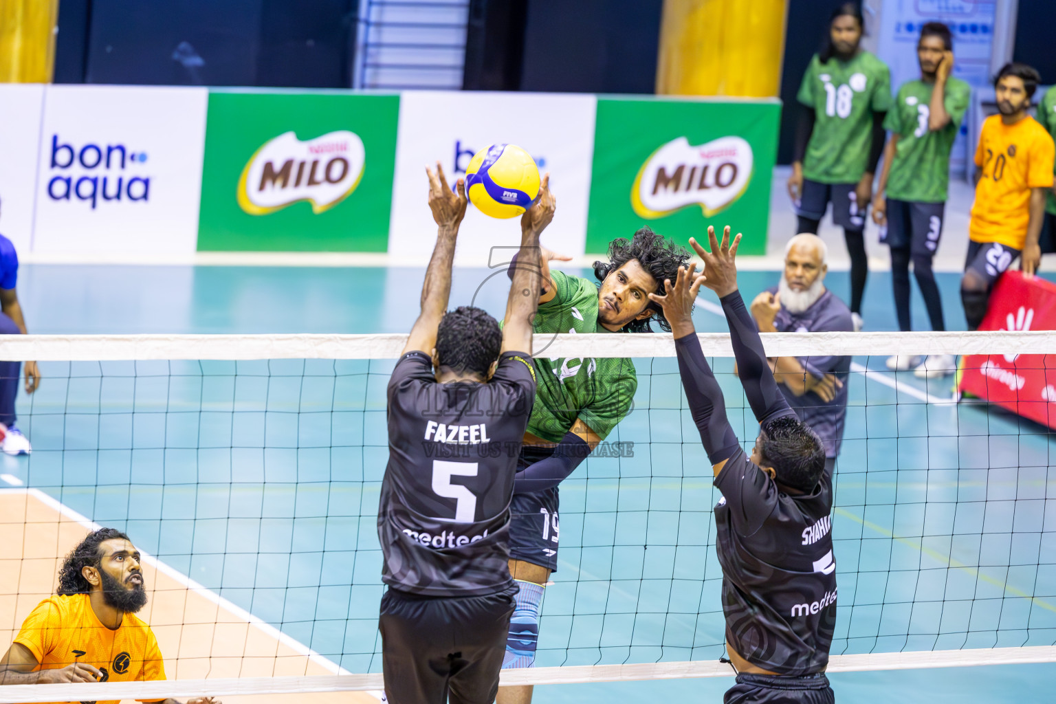 Final of MILO VAM Cup 2024 (Men's Division) was held in Social Center Indoor Hall on Monday, 4th November 2024. 
Photos: Ismail Thoriq / images.mv