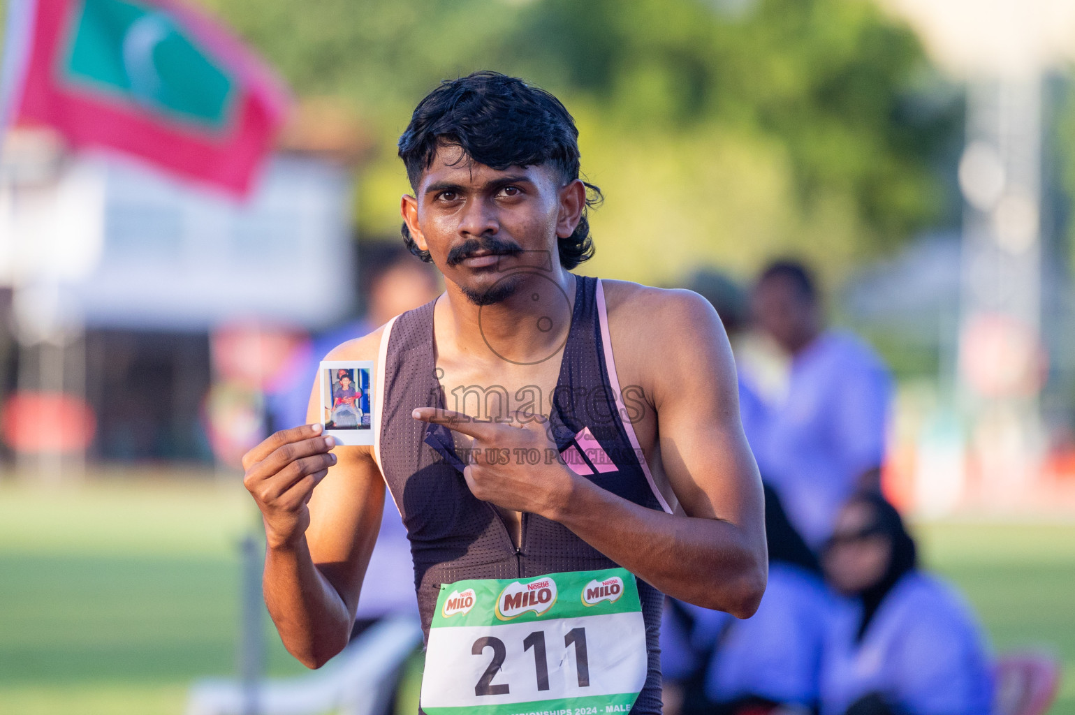 Day 1 of 33rd National Athletics Championship was held in Ekuveni Track at Male', Maldives on Thursday, 5th September 2024. Photos: Shuu Abdul Sattar / images.mv