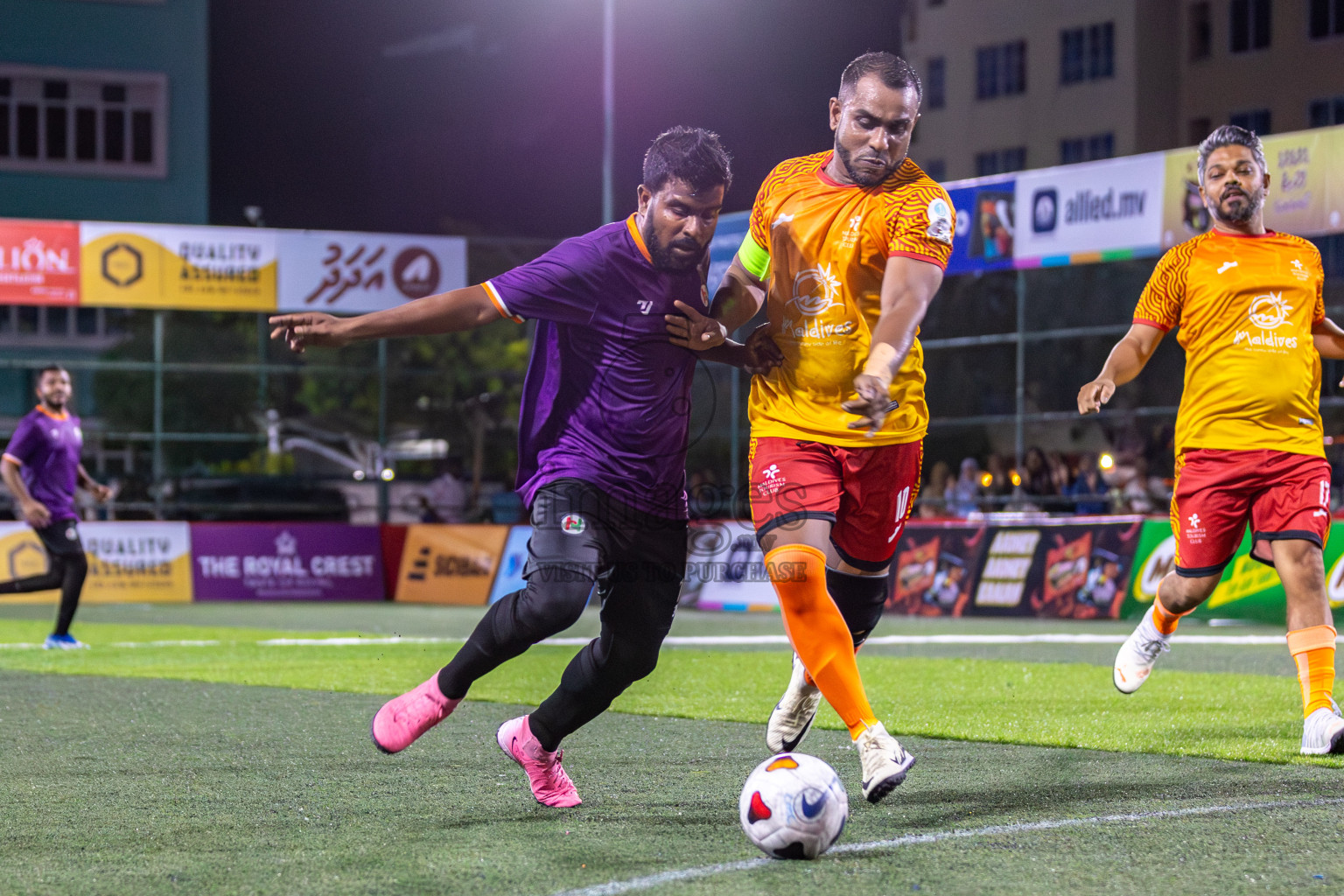 HEALTH RC vs MALDIVES TOURISM CLUB in Club Maldives Classic 2024 held in Rehendi Futsal Ground, Hulhumale', Maldives on Tuesday, 10th September 2024. 
Photos: Mohamed Mahfooz Moosa / images.mv