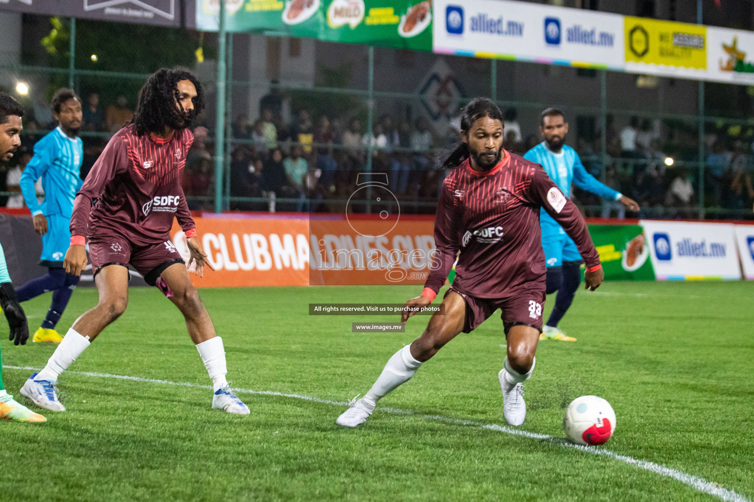 MACL vs Trade Club in Club Maldives Cup 2022 was held in Hulhumale', Maldives on Sunday, 9th October 2022. Photos: Hassan Simah / images.mv