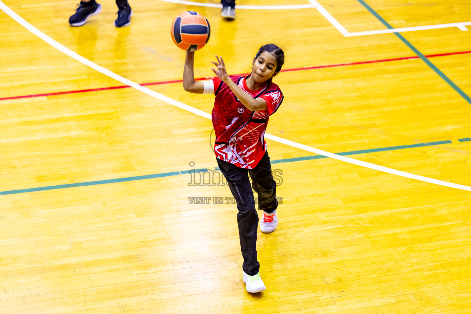 Day 10 of 25th Inter-School Netball Tournament was held in Social Center at Male', Maldives on Tuesday, 20th August 2024. Photos: Nausham Waheed / images.mv